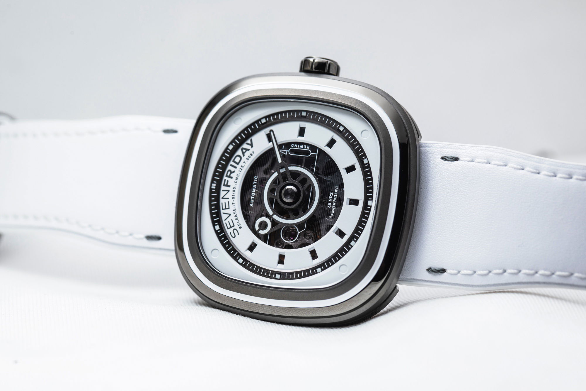 SevenFriday T1/05 “White T” - View 2