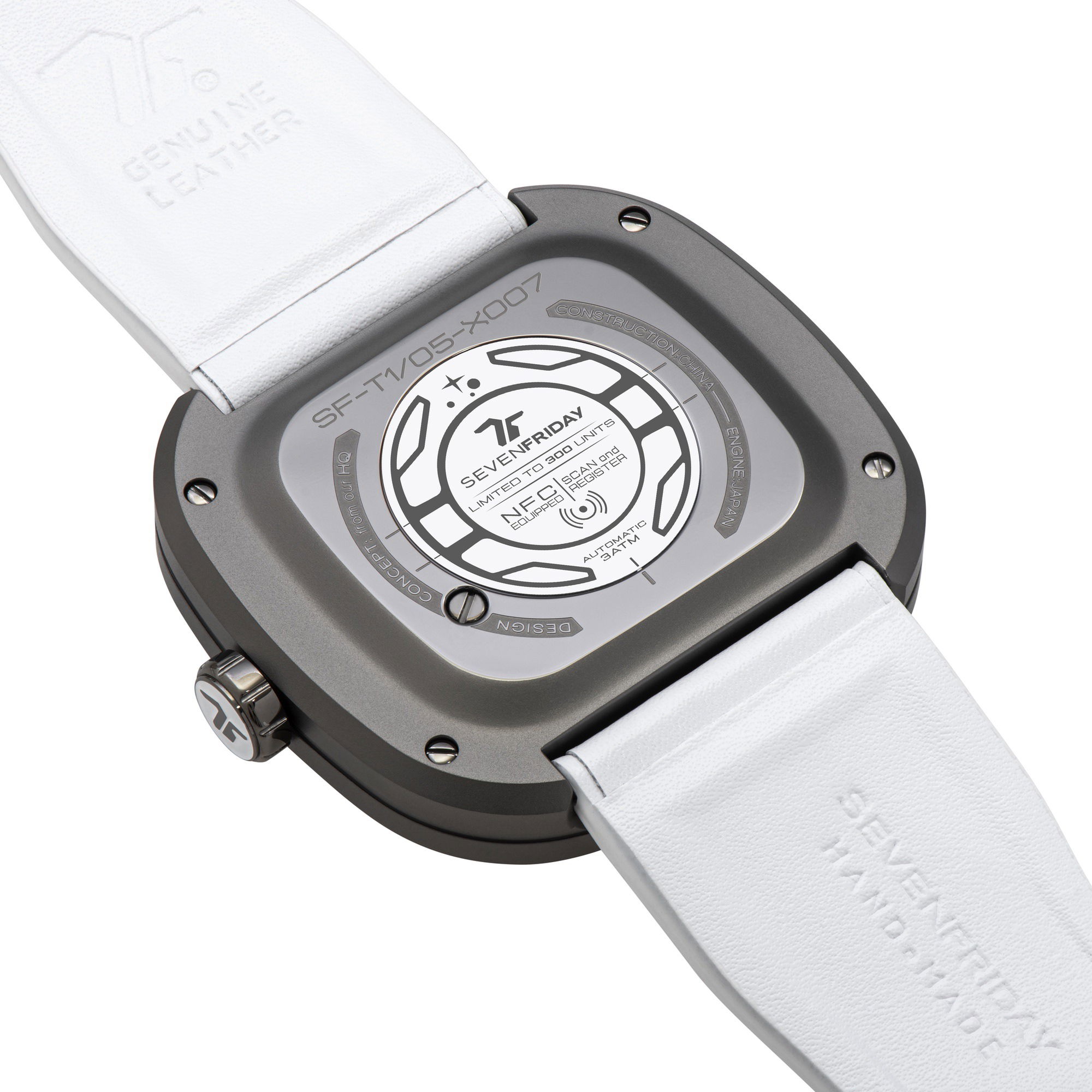 SevenFriday T1/05 “White T” - View 3