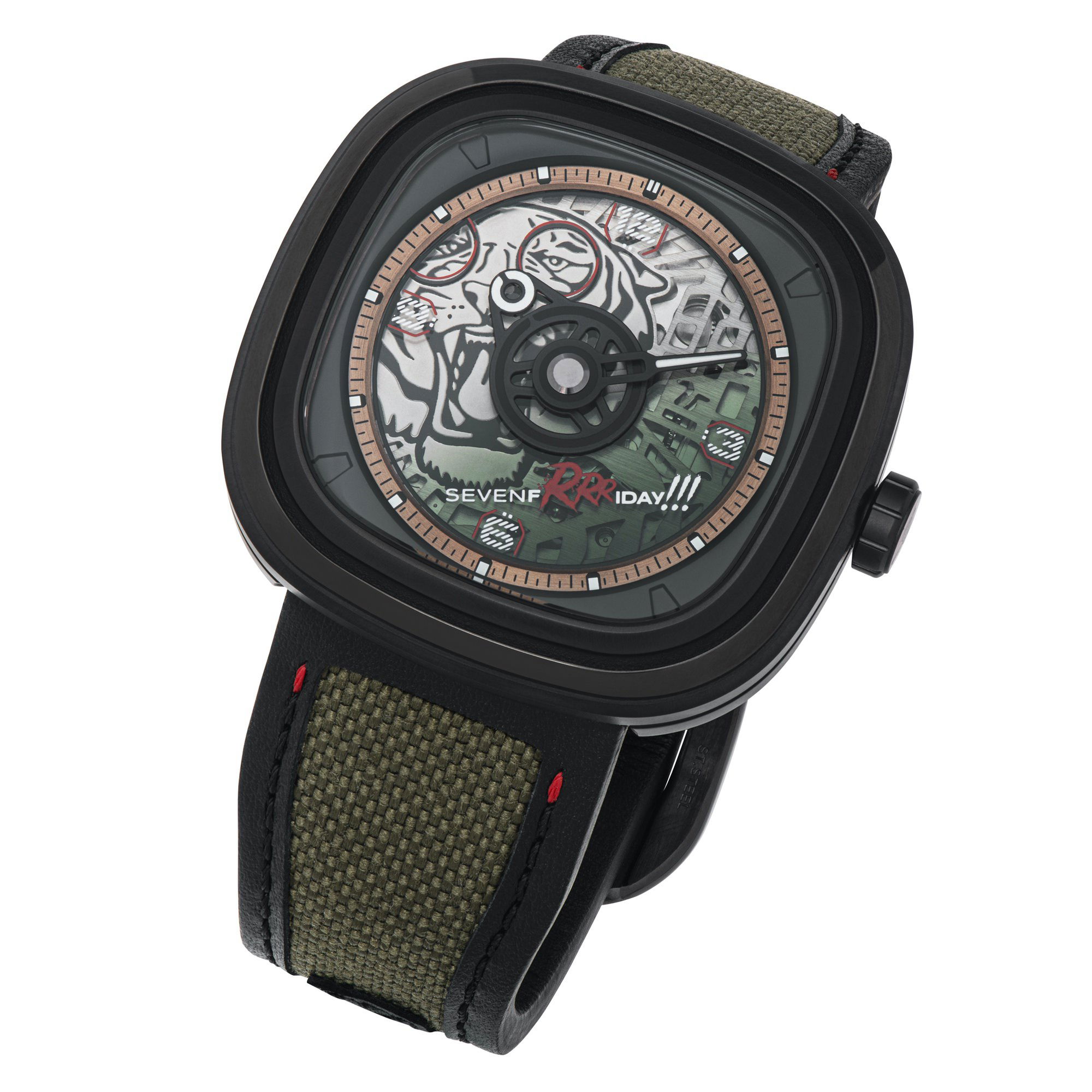 SevenFriday T3/04 Green Tiger - View 3