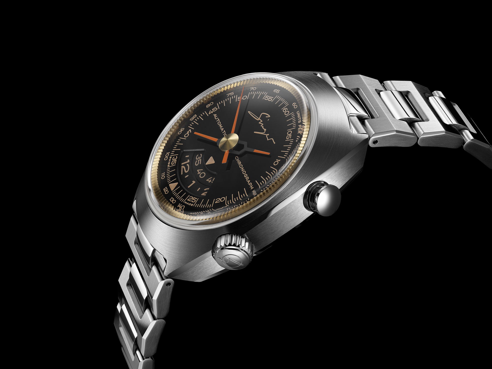 Singer Reimagined 1969 Chrongraph - View 3
