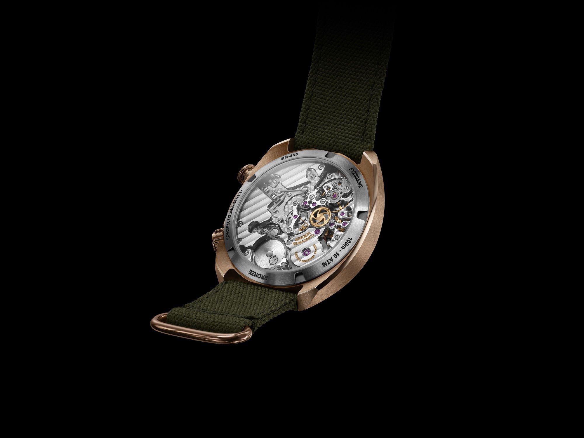 Singer Reimagined 1969 Timer Bronze - View 3
