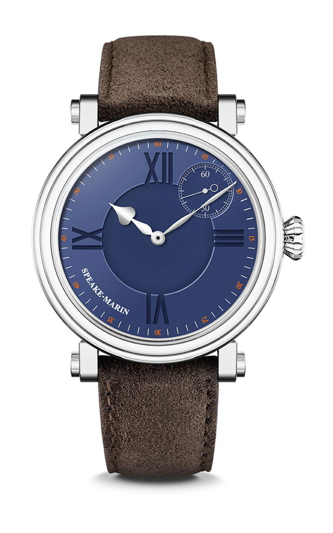 Speake-Marin One & Two Academic Metallic Blue watch