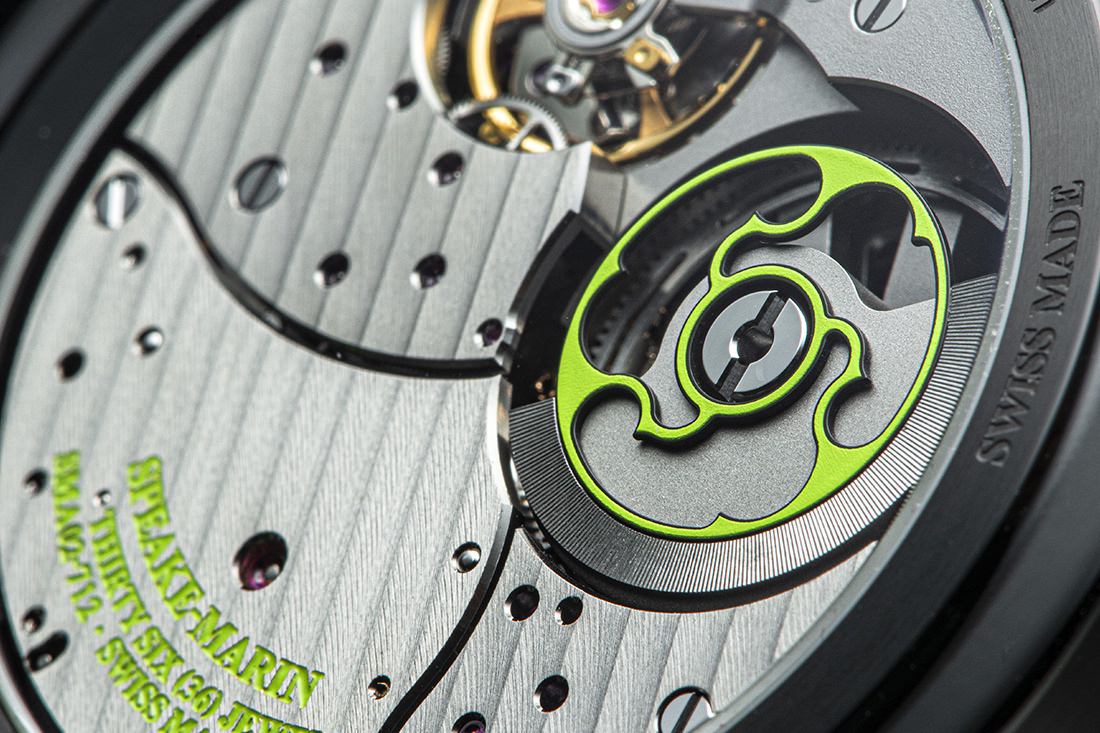 Speake-Marin Openworkes Dual Time Lime - View 2