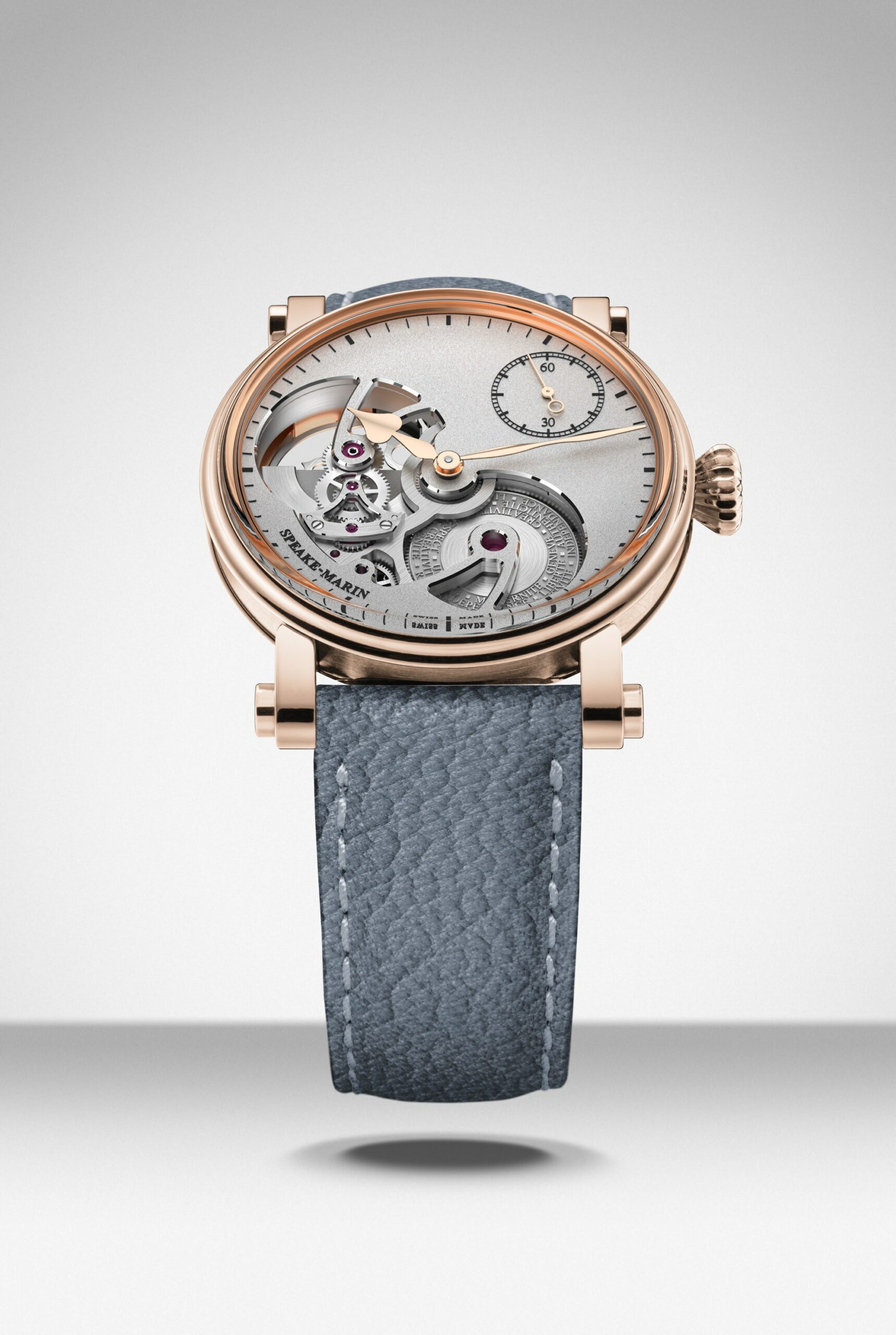 Speake-Marin Openworked Sandblasted Red Gold - View 2