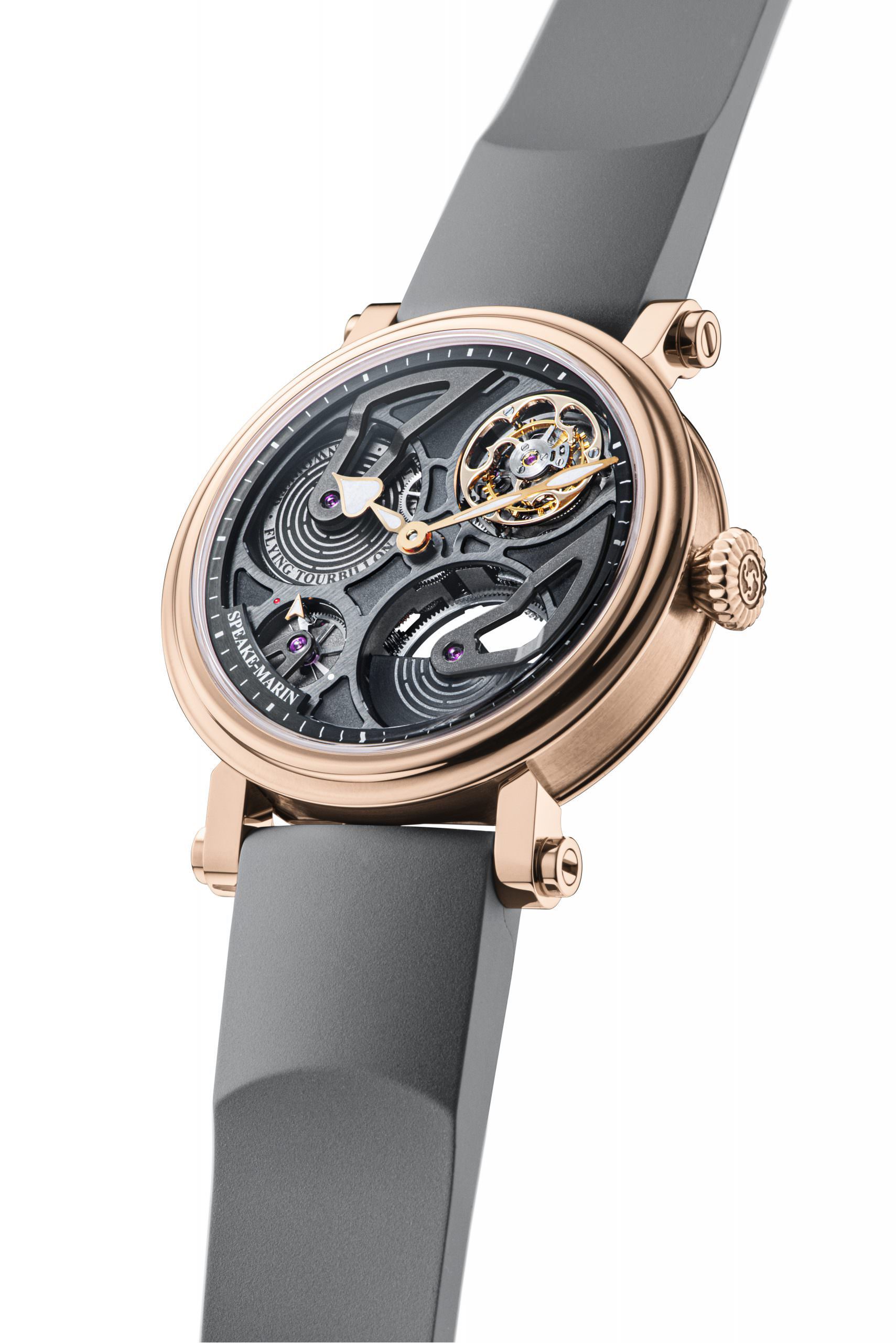 Speake-Marin Openworked Tourbillon Red Gold watch