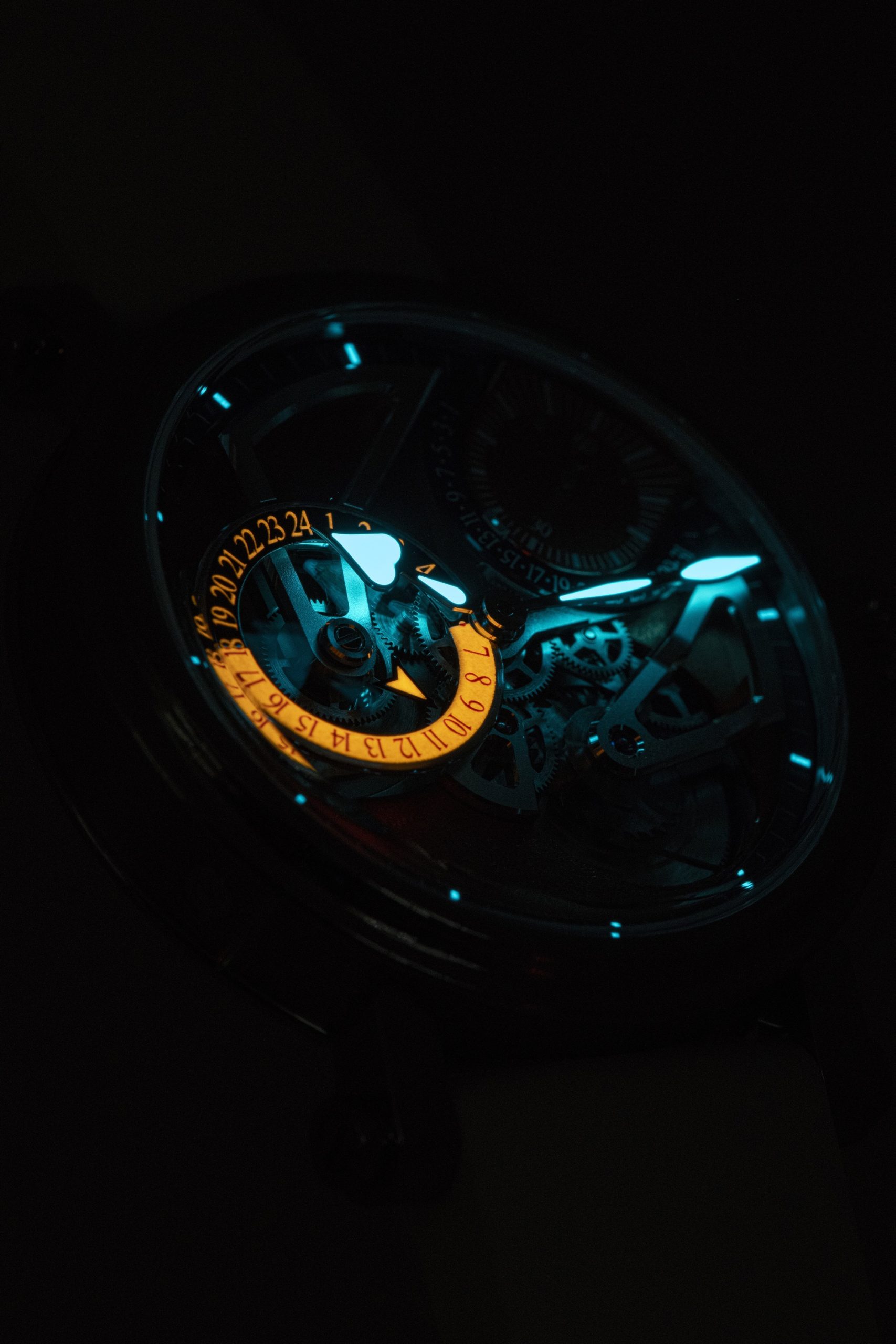 Speake-Marin Openworked Dual Time Terracotta - View 3