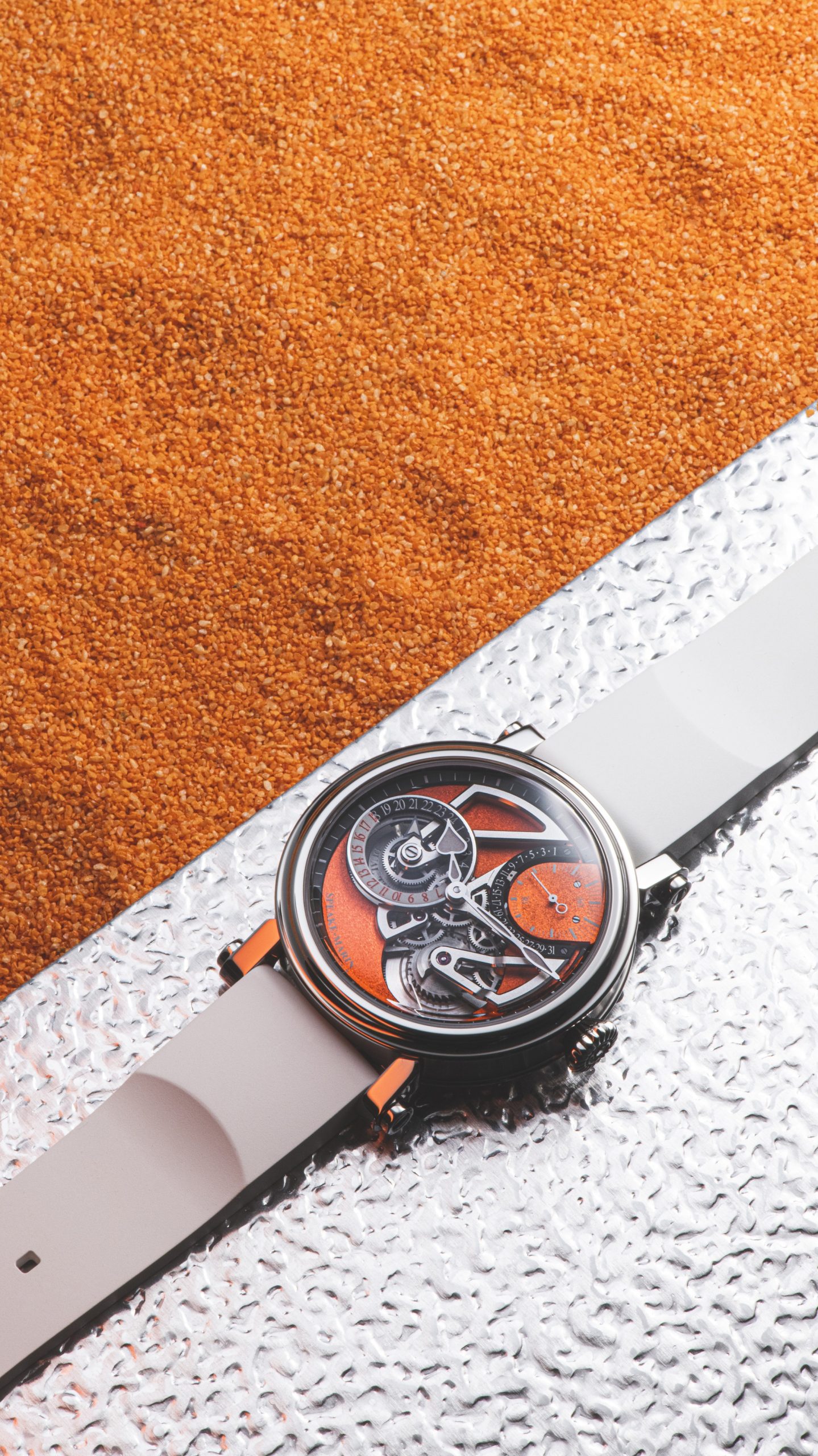 Speake-Marin Openworked Dual Time Terracotta - View 3