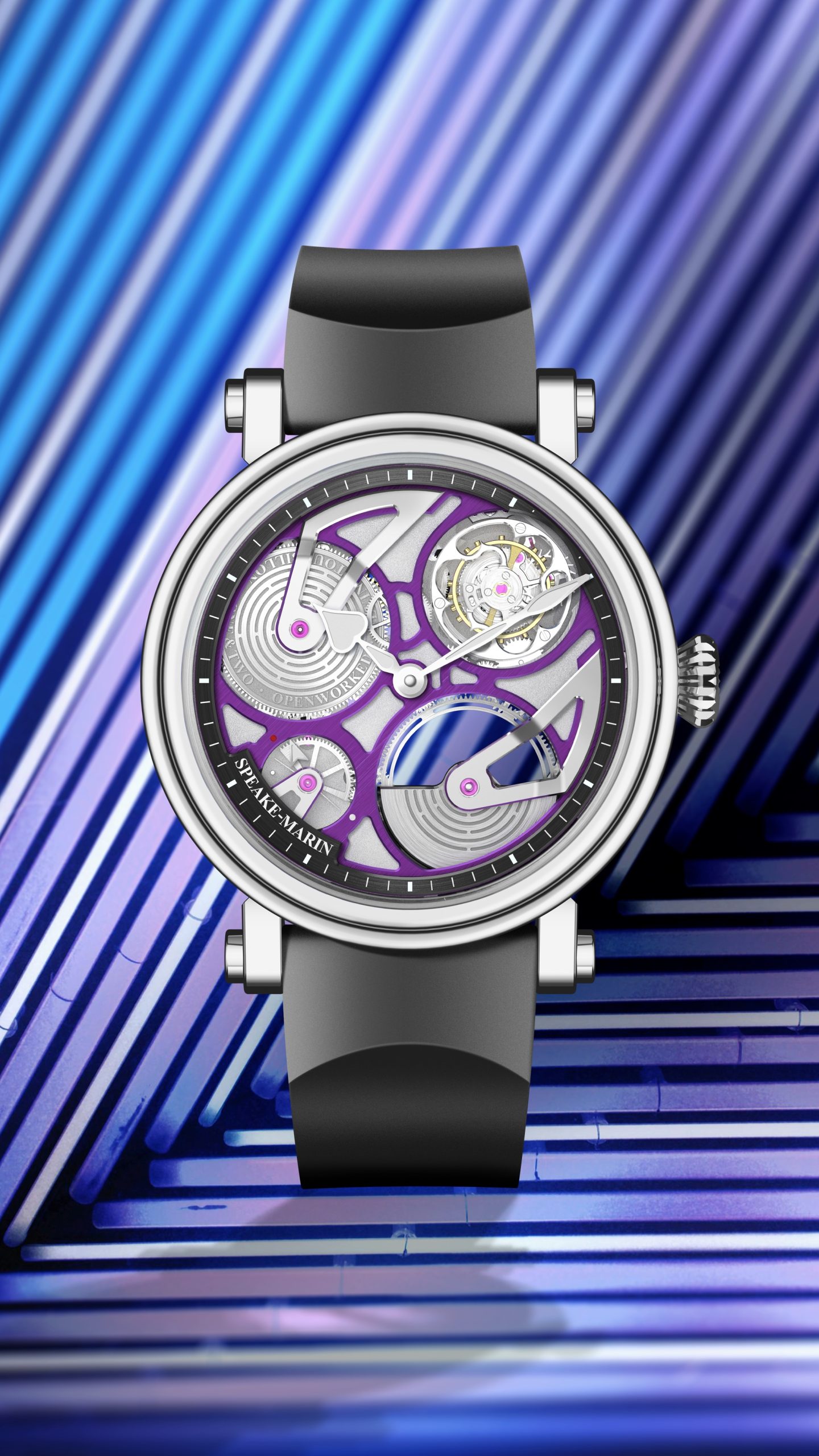 Speake-Marin Openworked Tourbillon Ultra-Violet - View 2