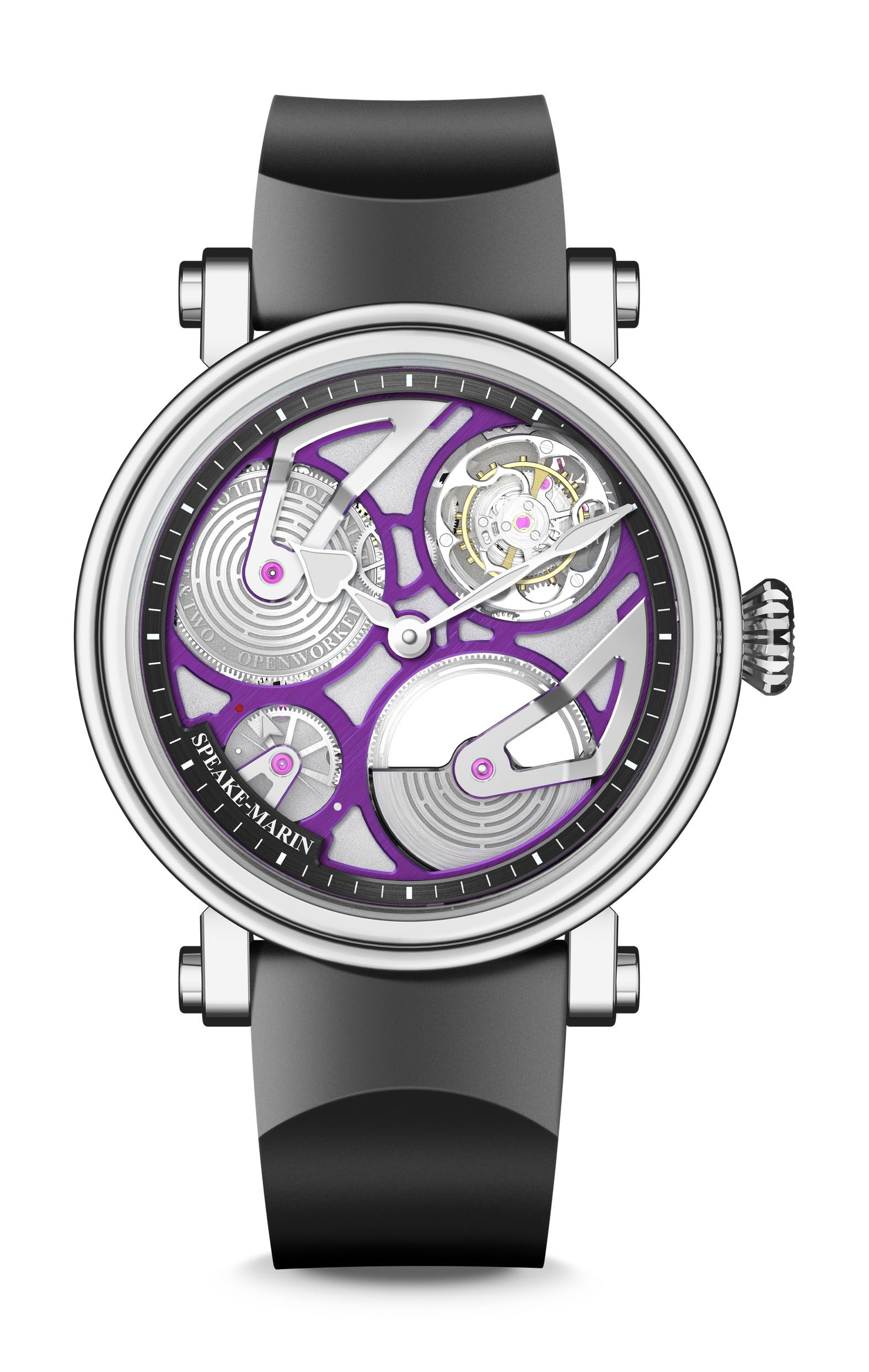 Speake-Marin Openworked Tourbillon Ultra-Violet watch