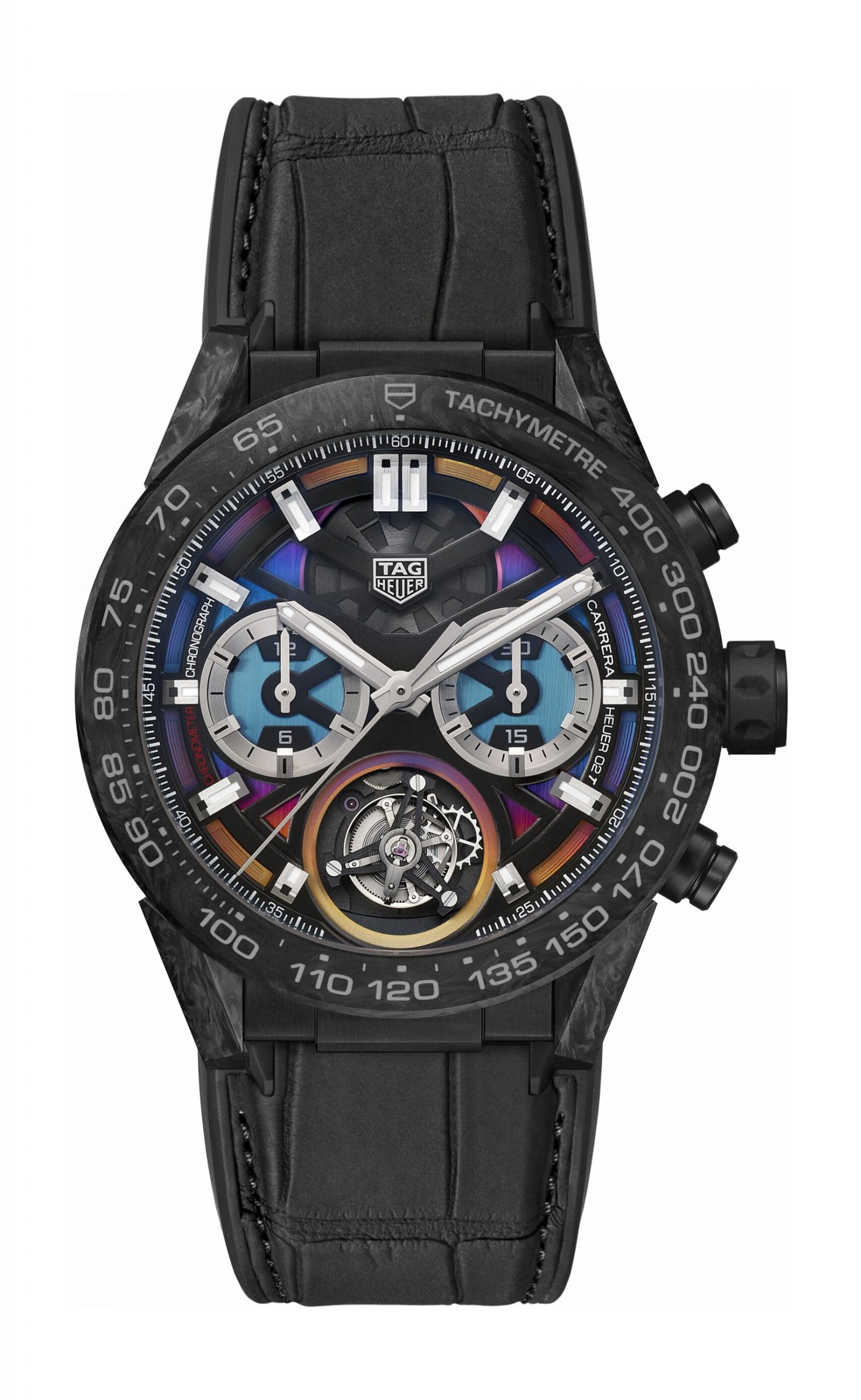TAG Heuer Carrera Chrongraph Tourbillon Polychrome watch