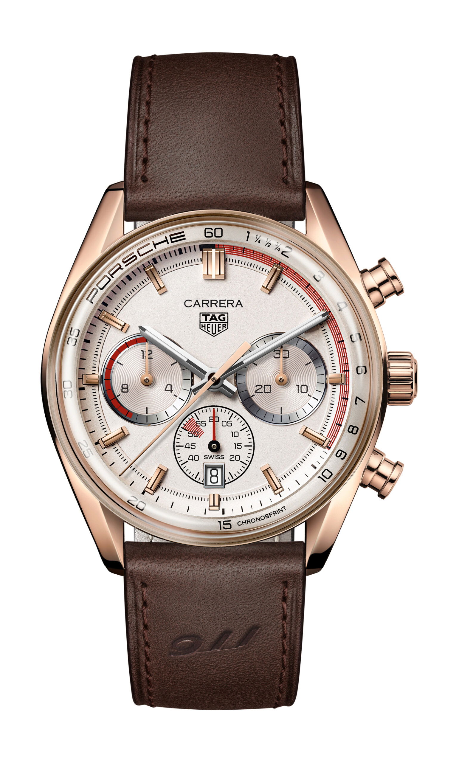 TAG Heuer Carrera Chronosprint x Porsche watch