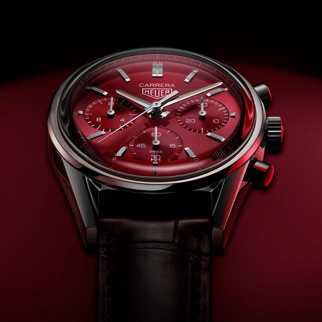 TAG Heuer Carrera Red Dial Limited Edition - View 2