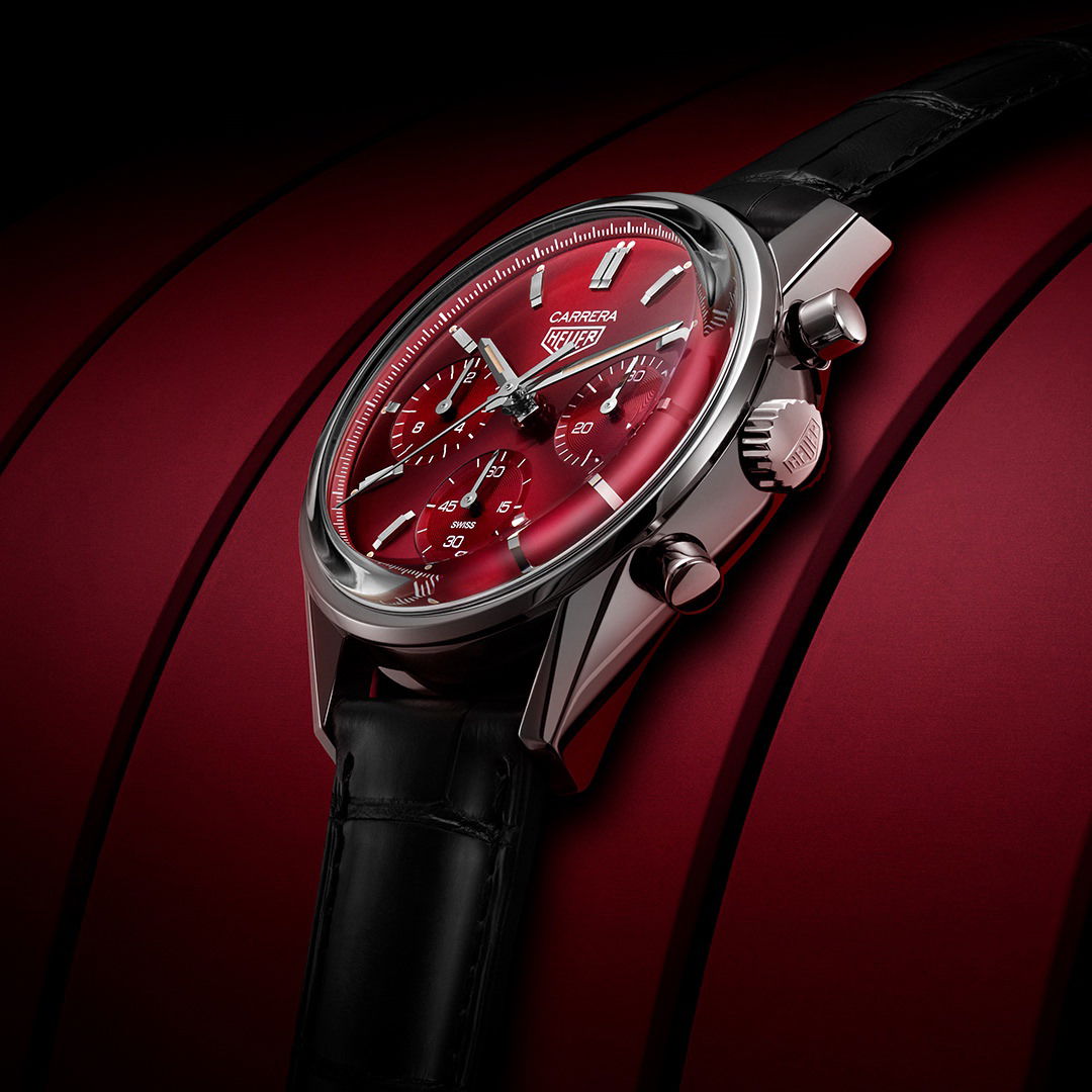 TAG Heuer Carrera Red Dial Limited Edition - View 3