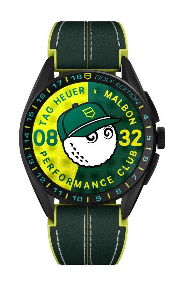 TAG Heuer Connected Calibre E4 45MM X Malbon Golf Edition watch