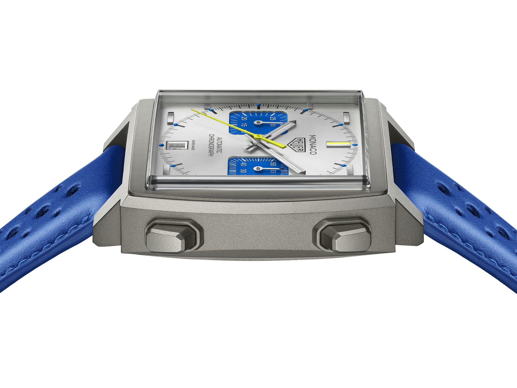 TAG Heuer Monaco Chronograph Racing Blue - View 3
