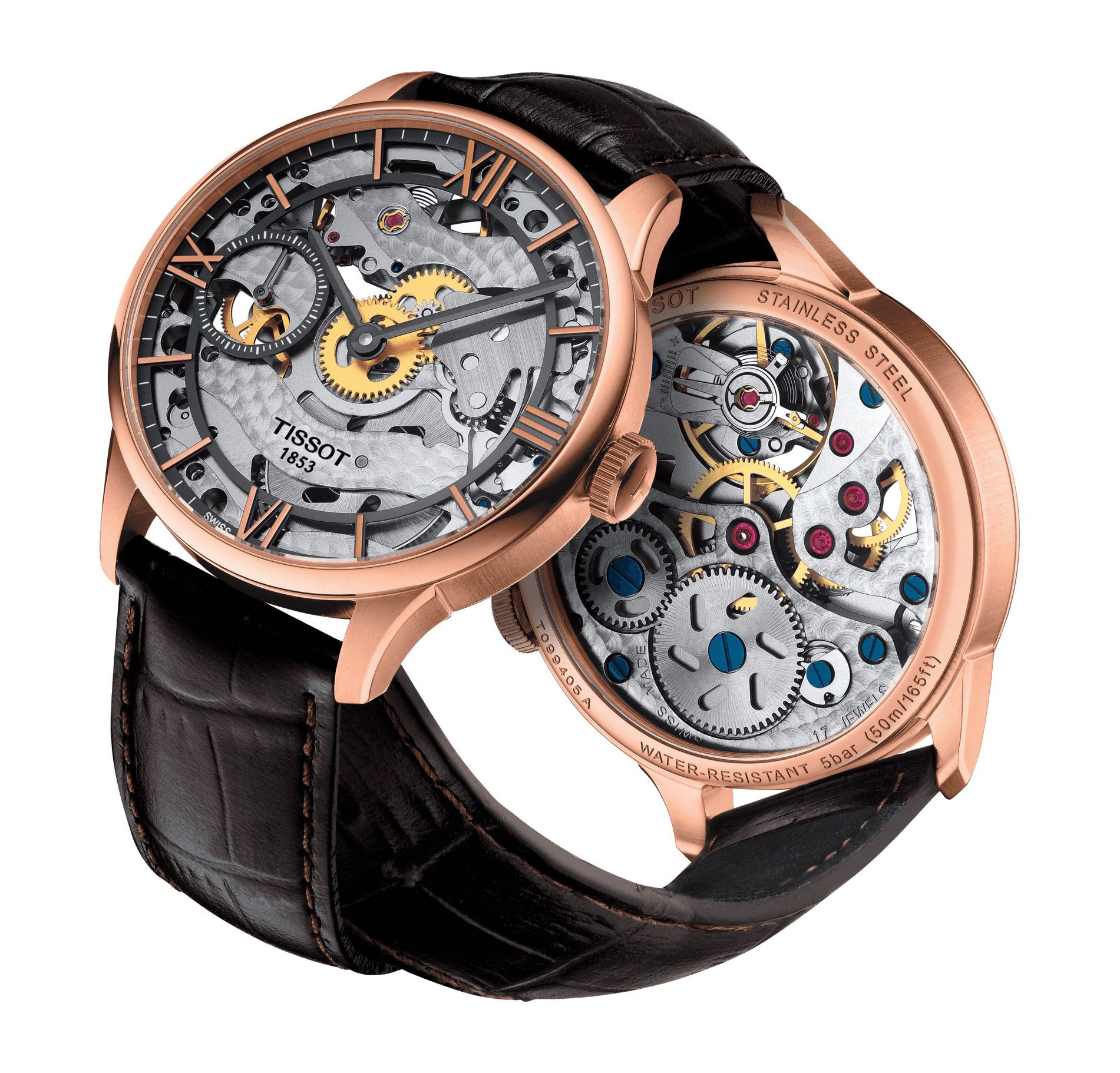 Tissot Chemin des Tourelles Squelette Mechanical - View 2