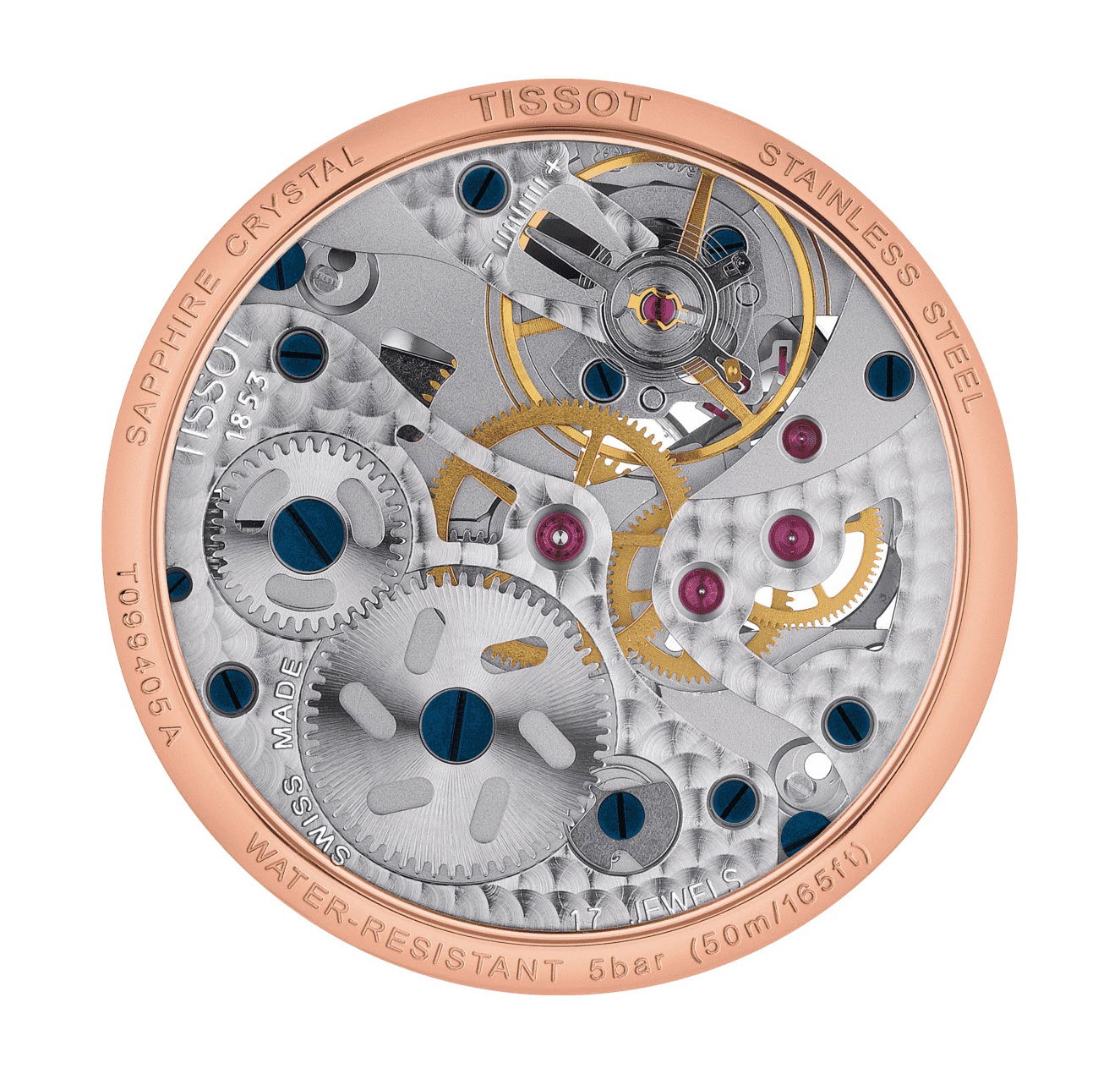 Tissot Chemin des Tourelles Squelette Mechanical - View 3