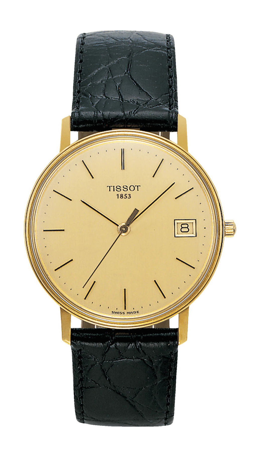 Tissot Goldrun Hesalite 18K Gold watch
