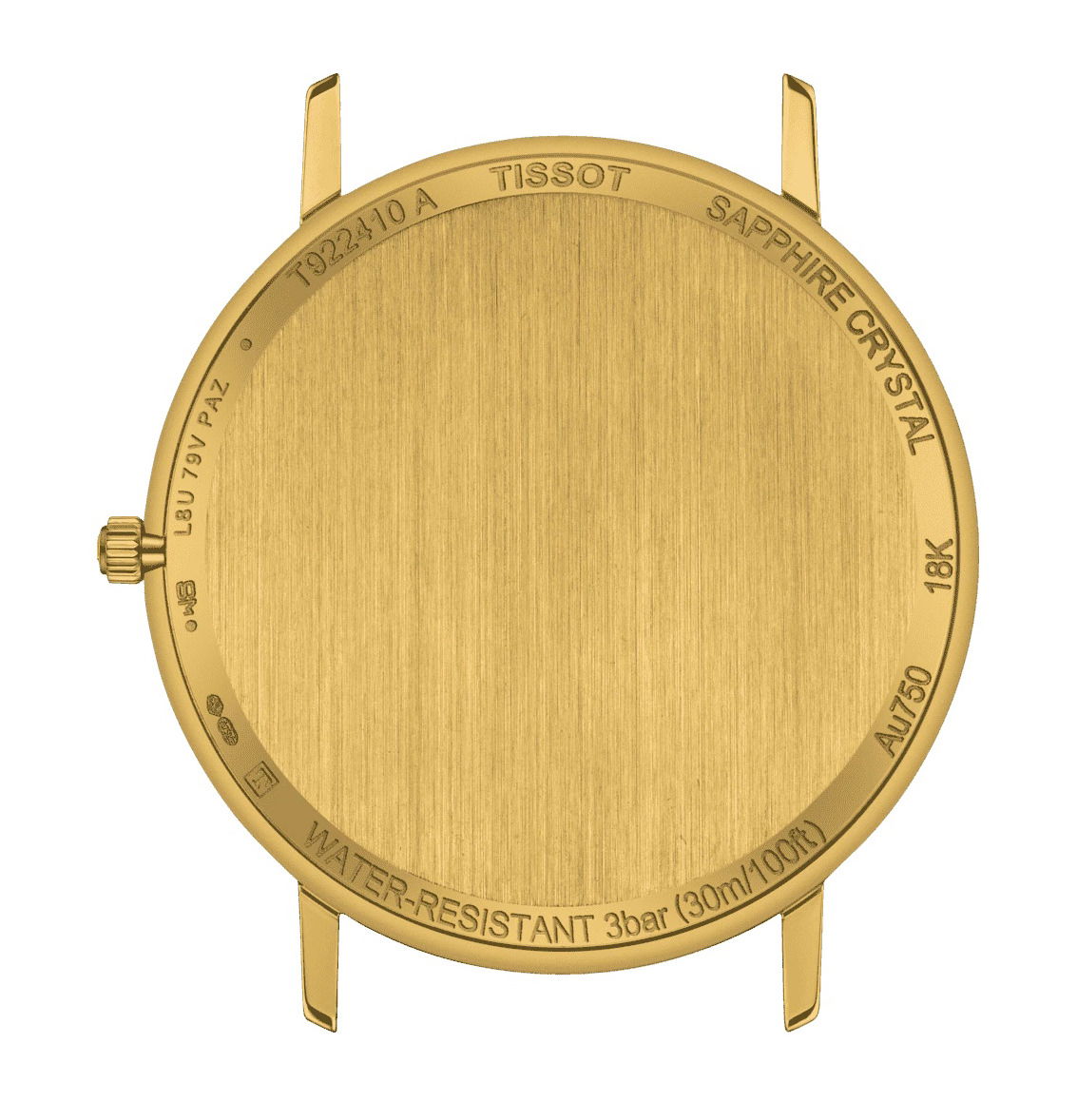 Tissot Goldrun Sapphire 18K Gold - View 2