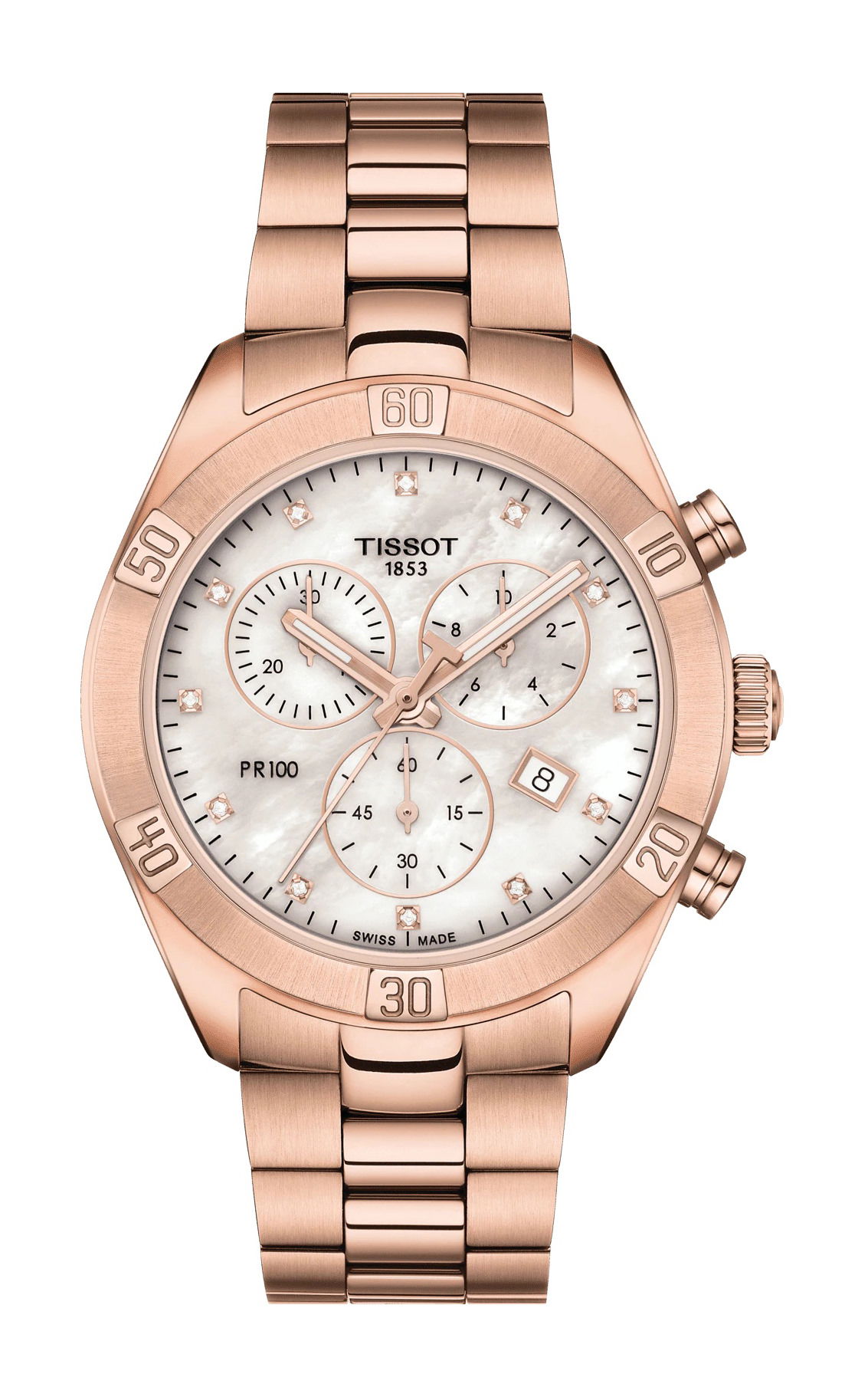 Tissot PR 100 Sport Chic Chronograph watch
