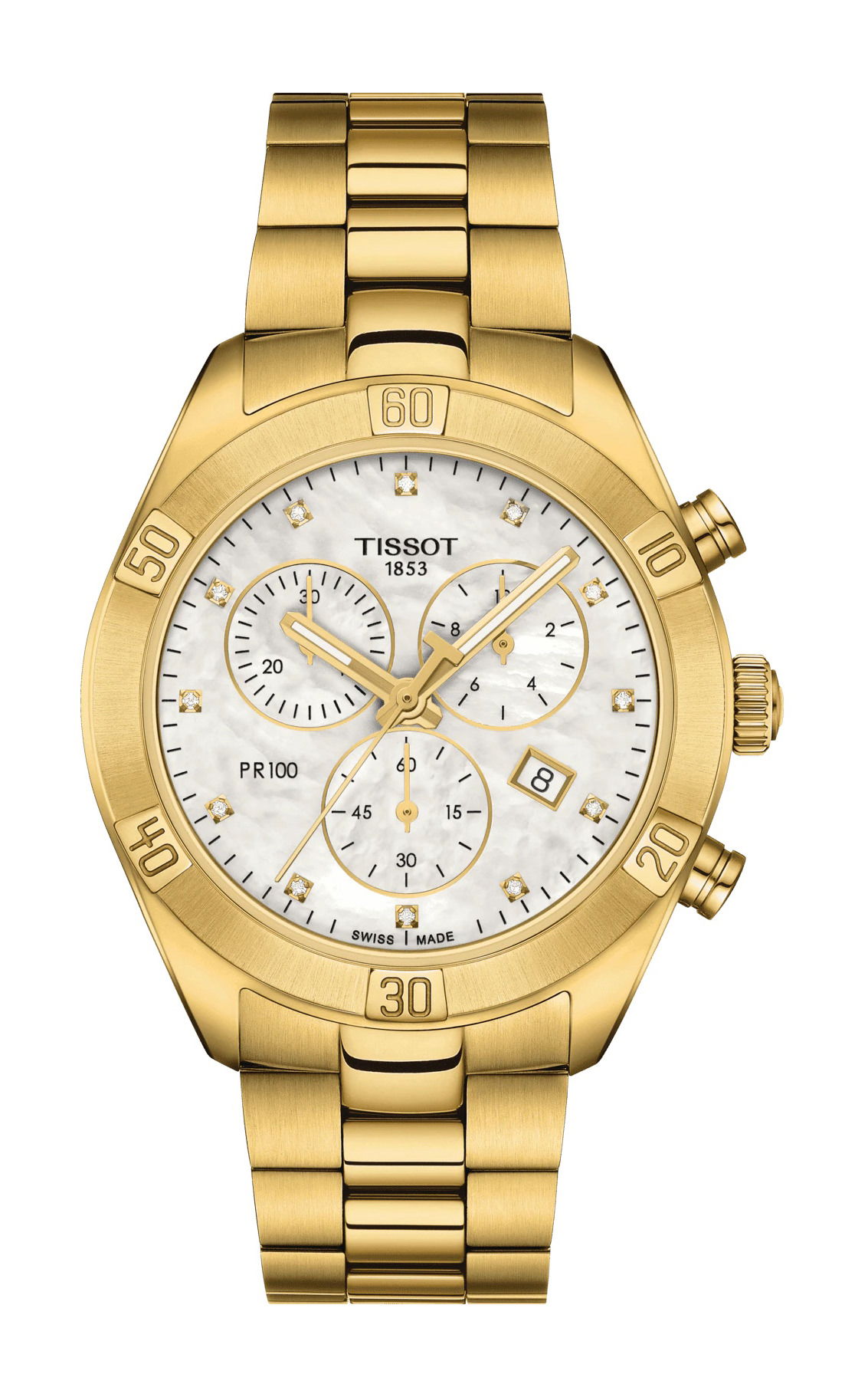 Tissot PR 100 Sport Chic Chronograph watch