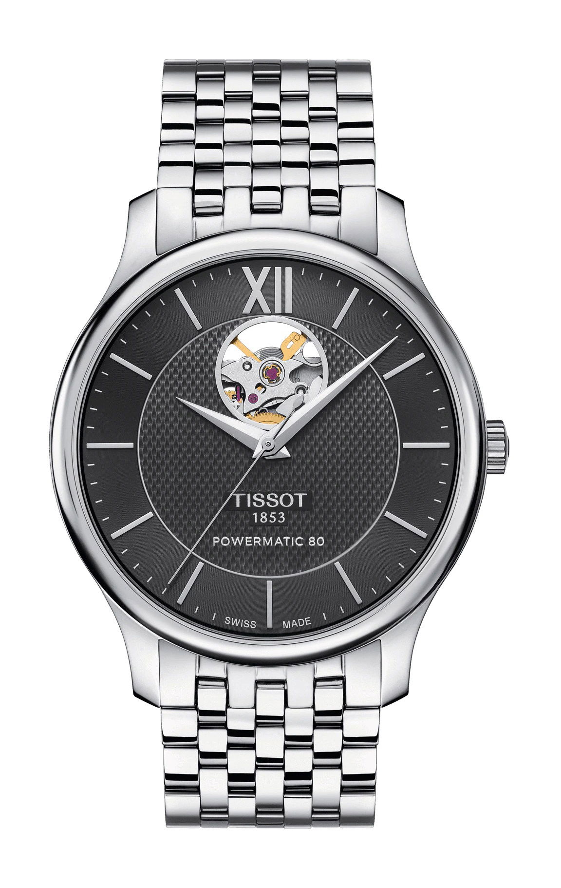 Tissot Tradition Powermatic 80 Open Heart watch