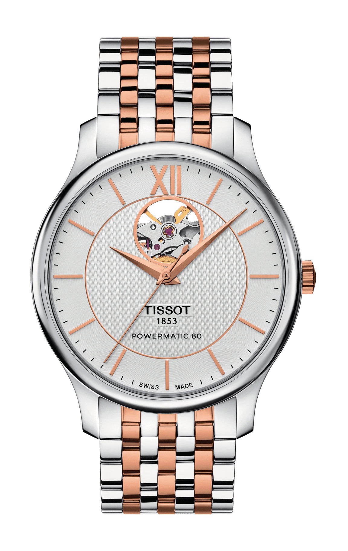 Tissot Tradition Powermatic 80 Open Heart watch