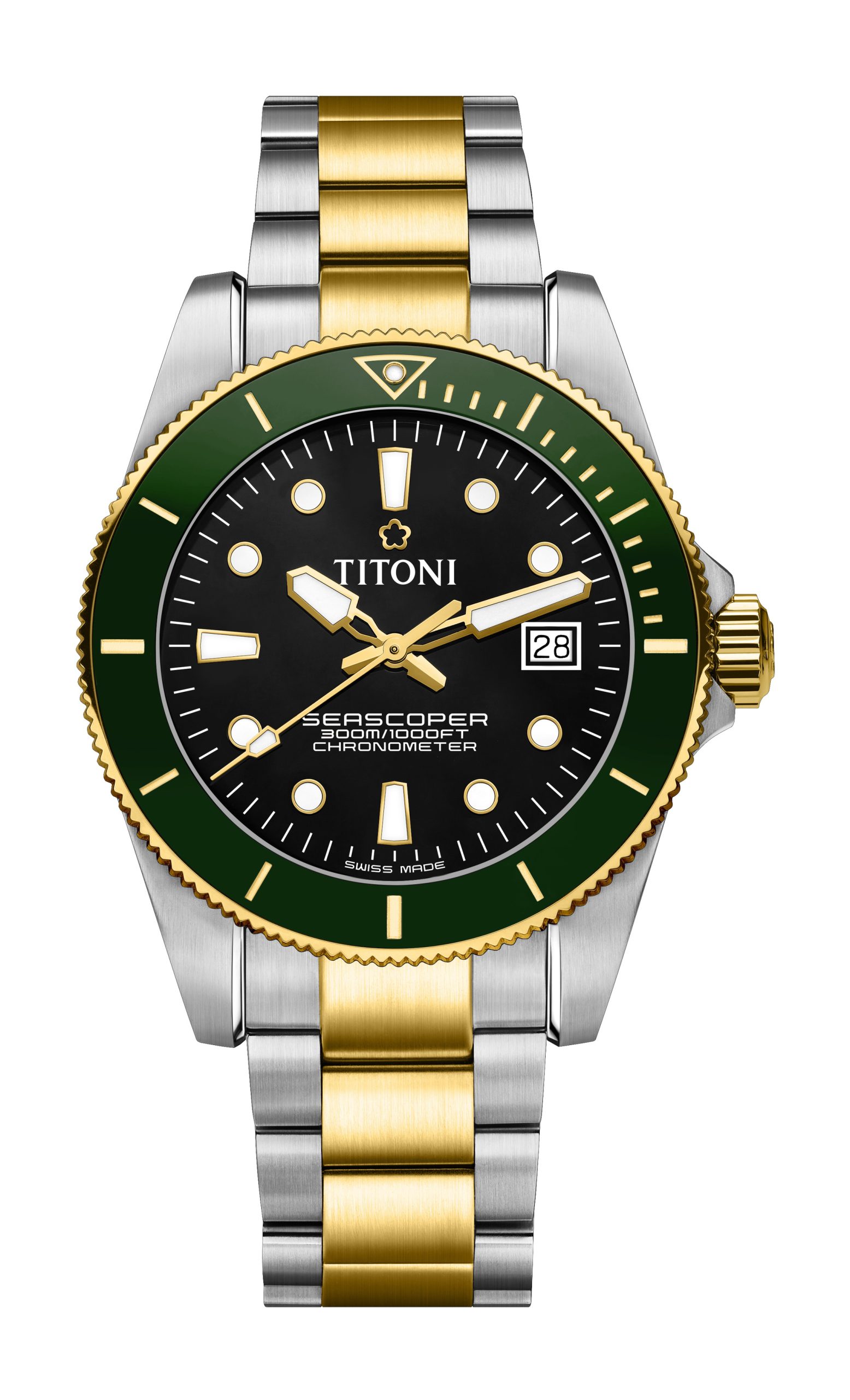 Titoni Seascoper 300 Bicolor watch