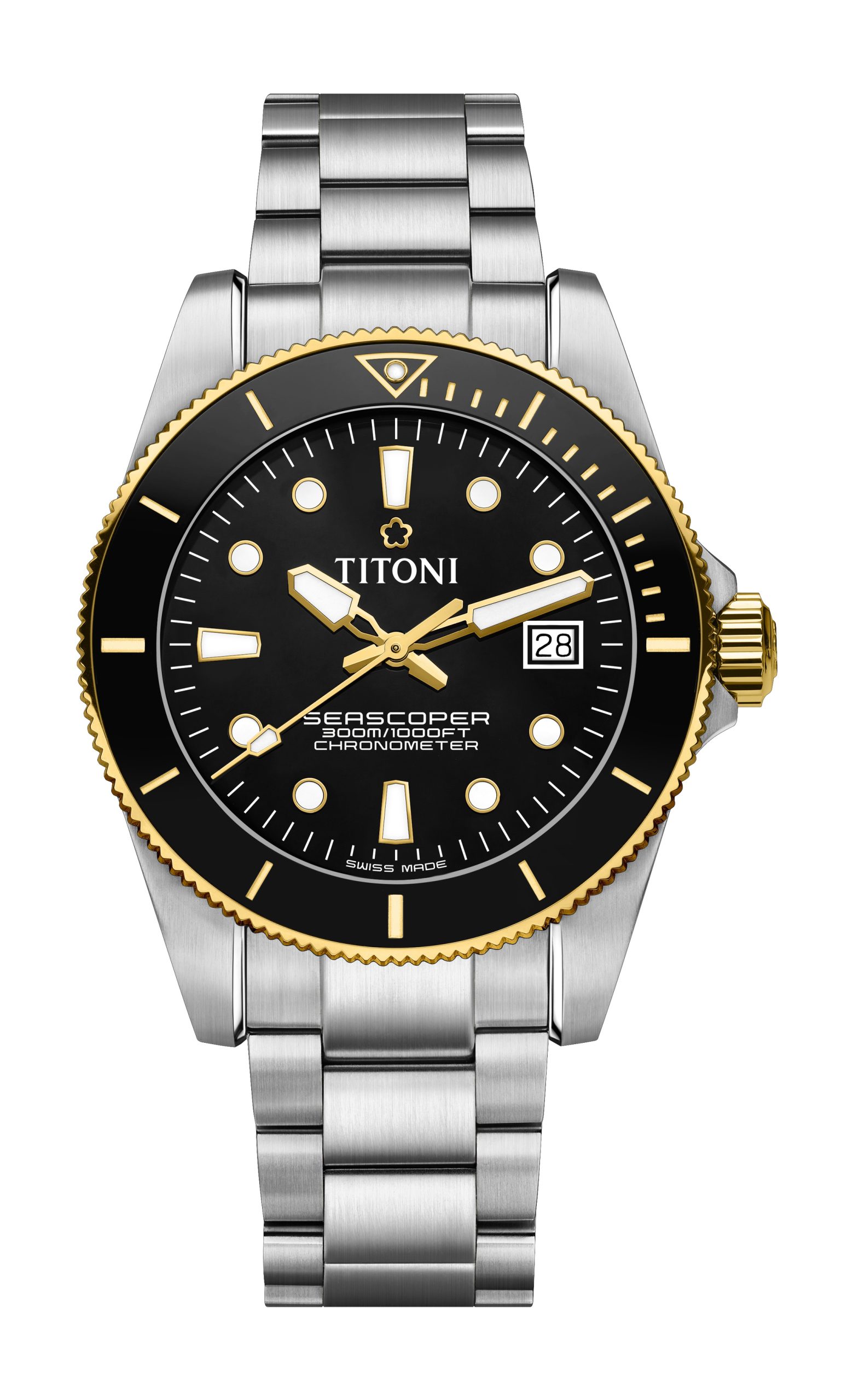 Titoni Seascoper 300 Bicolor watch