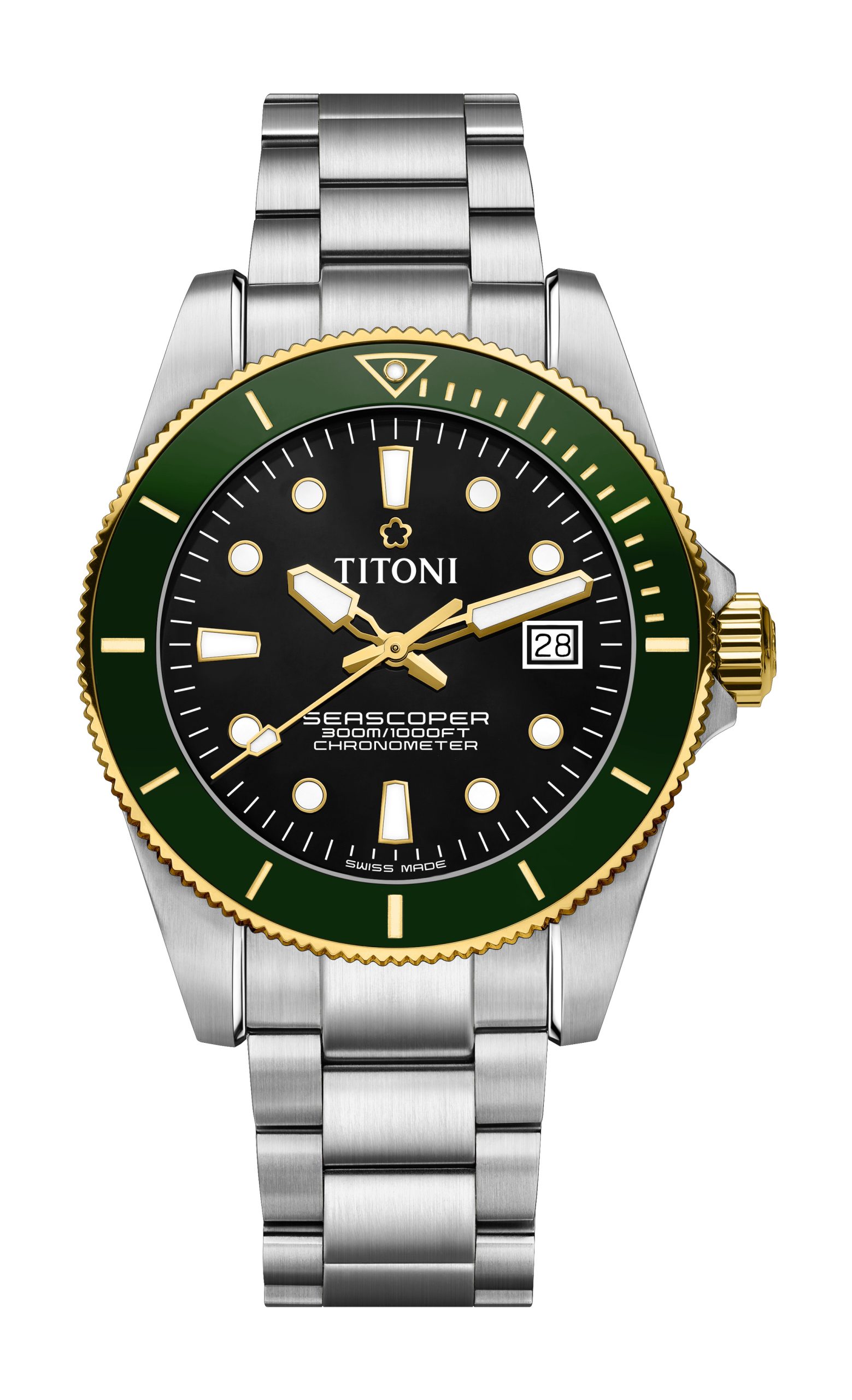 Titoni Seascoper 300 Bicolor watch
