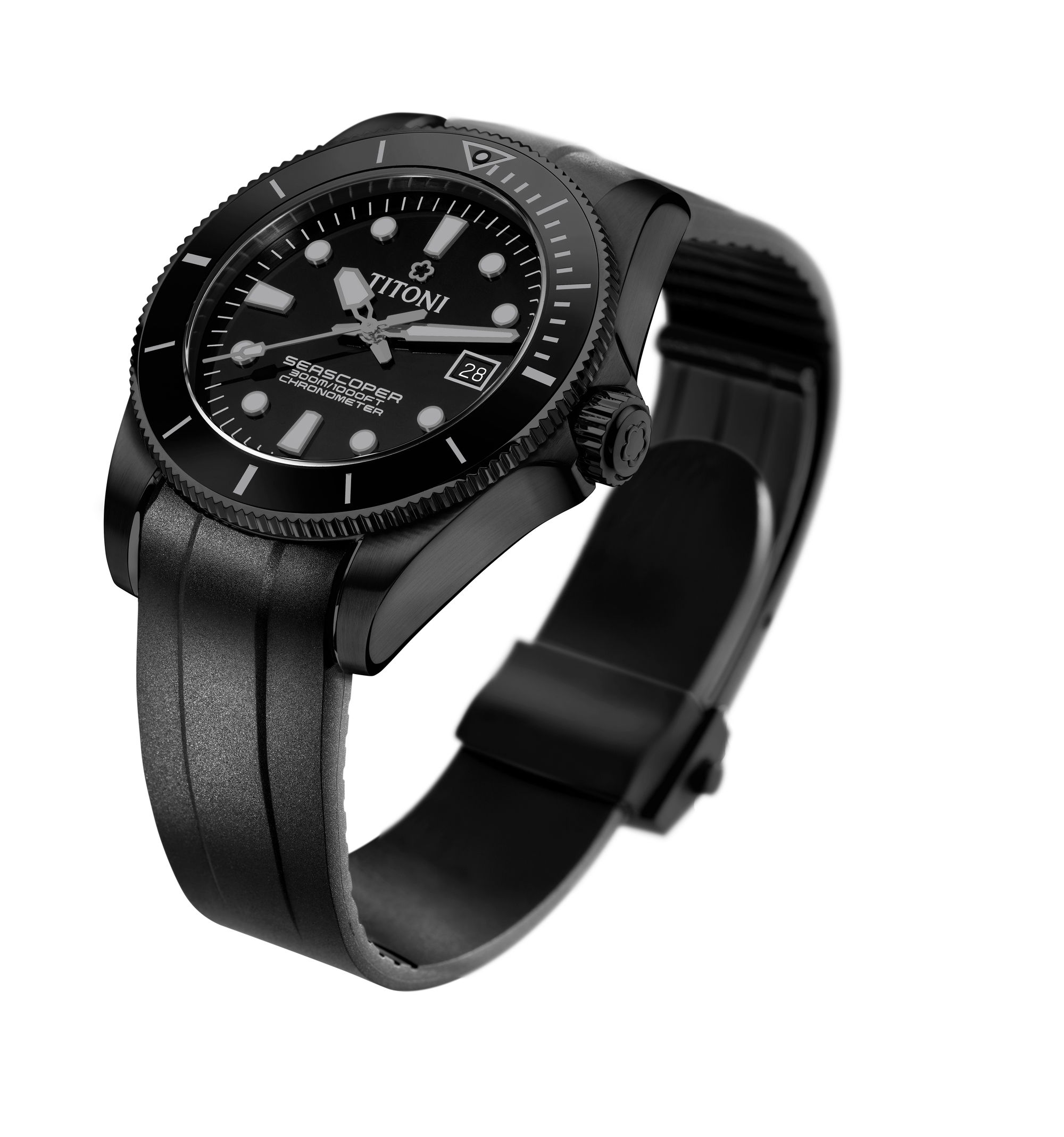 Titoni Seascoper 300 Black Edition - View 3