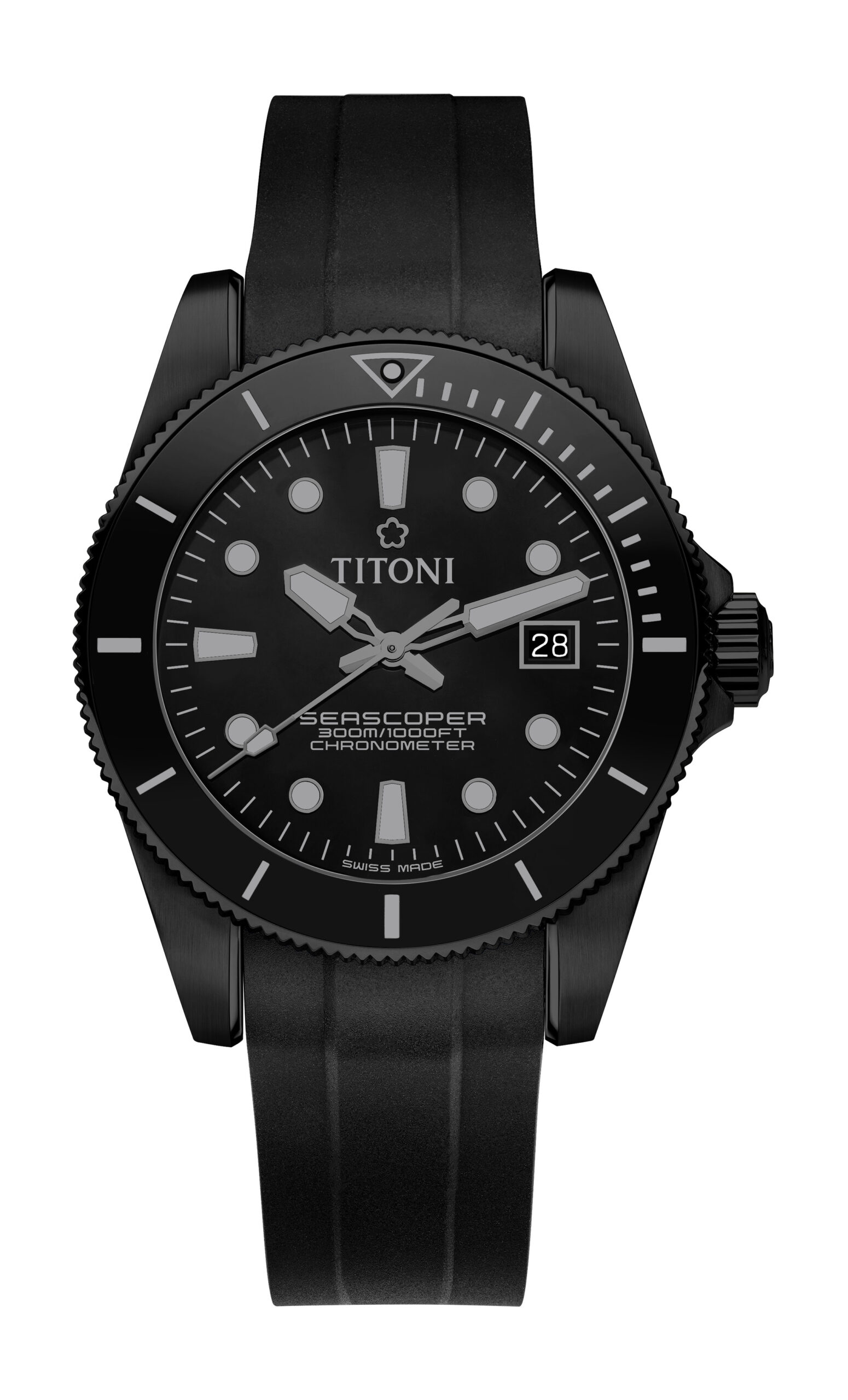 Titoni Seascoper 300 Black Edition watch