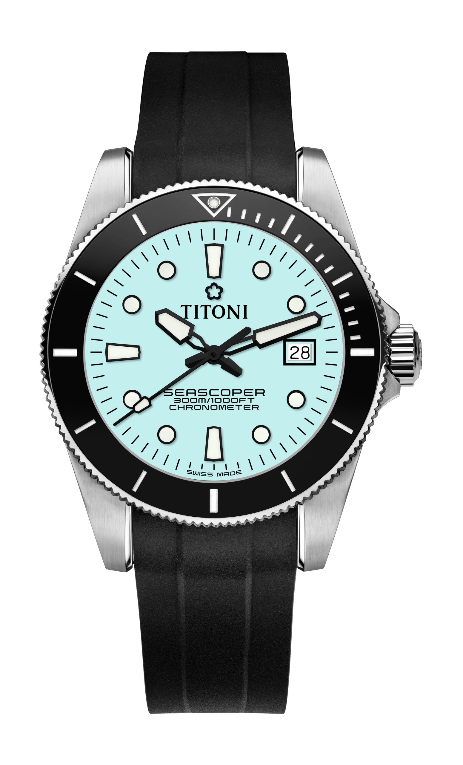 Titoni Seascoper 300 Ice Blue watch