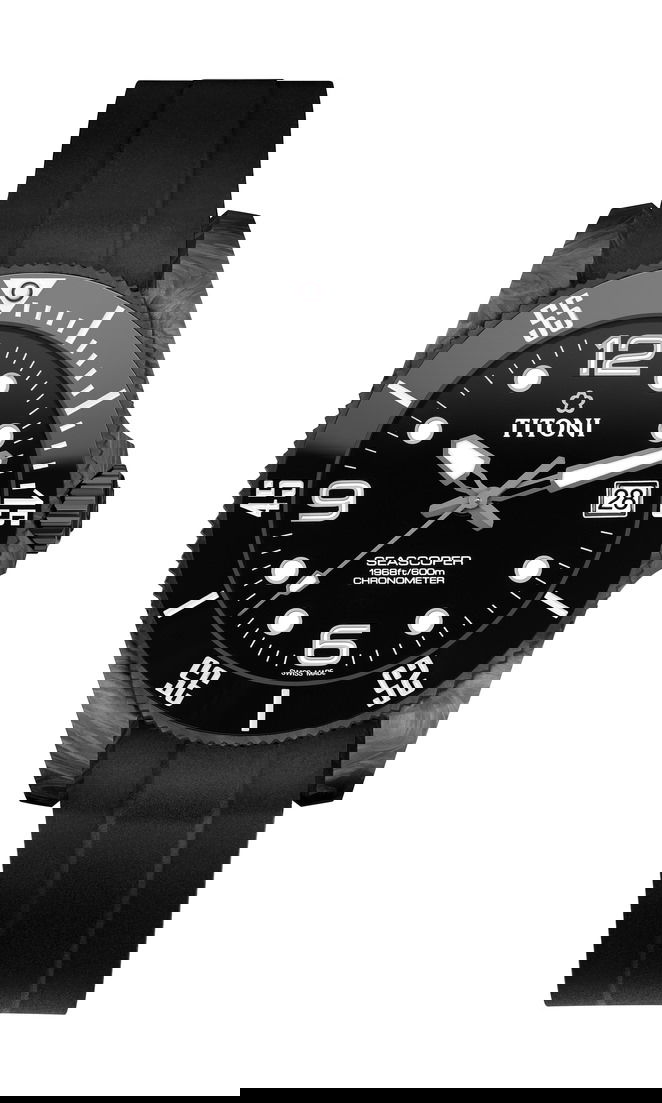 Titoni Seascoper 600 Carbon Tech watch
