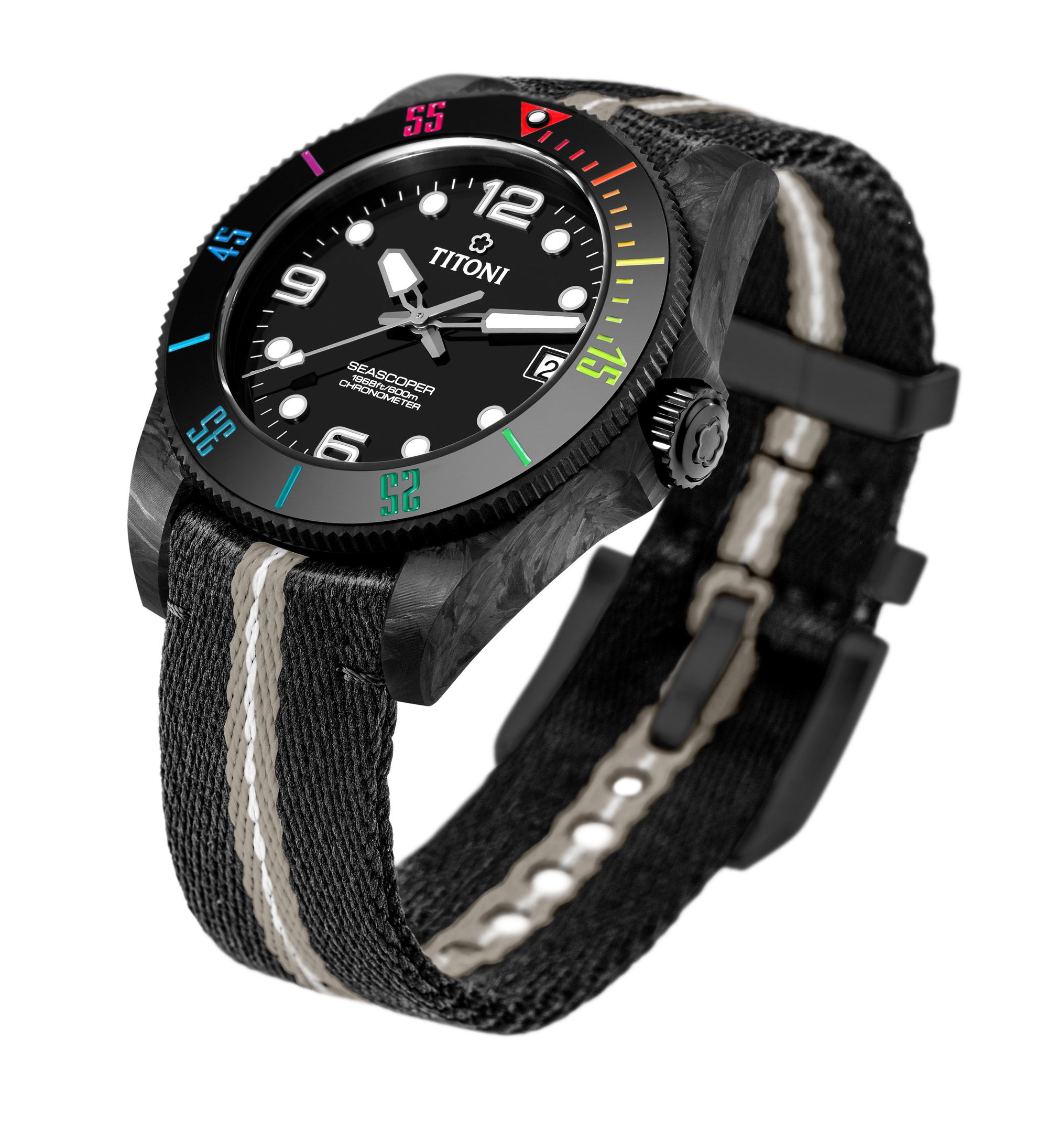 Titoni Seascoper 600 Carbon Tech - View 2