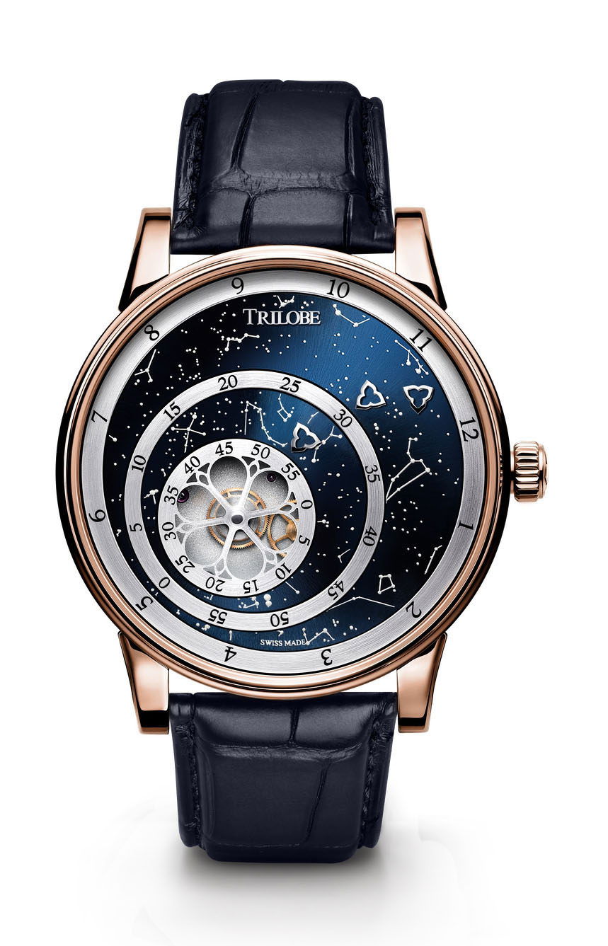 Trilobe Les Matinaux Secret Rose Gold watch