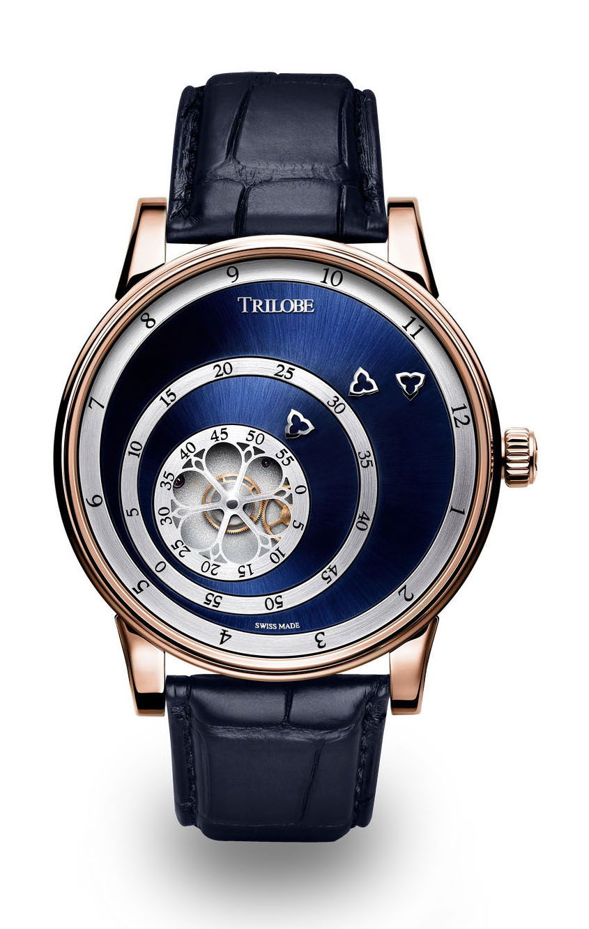 Trilobe Les Matinaux Sunray Blue watch