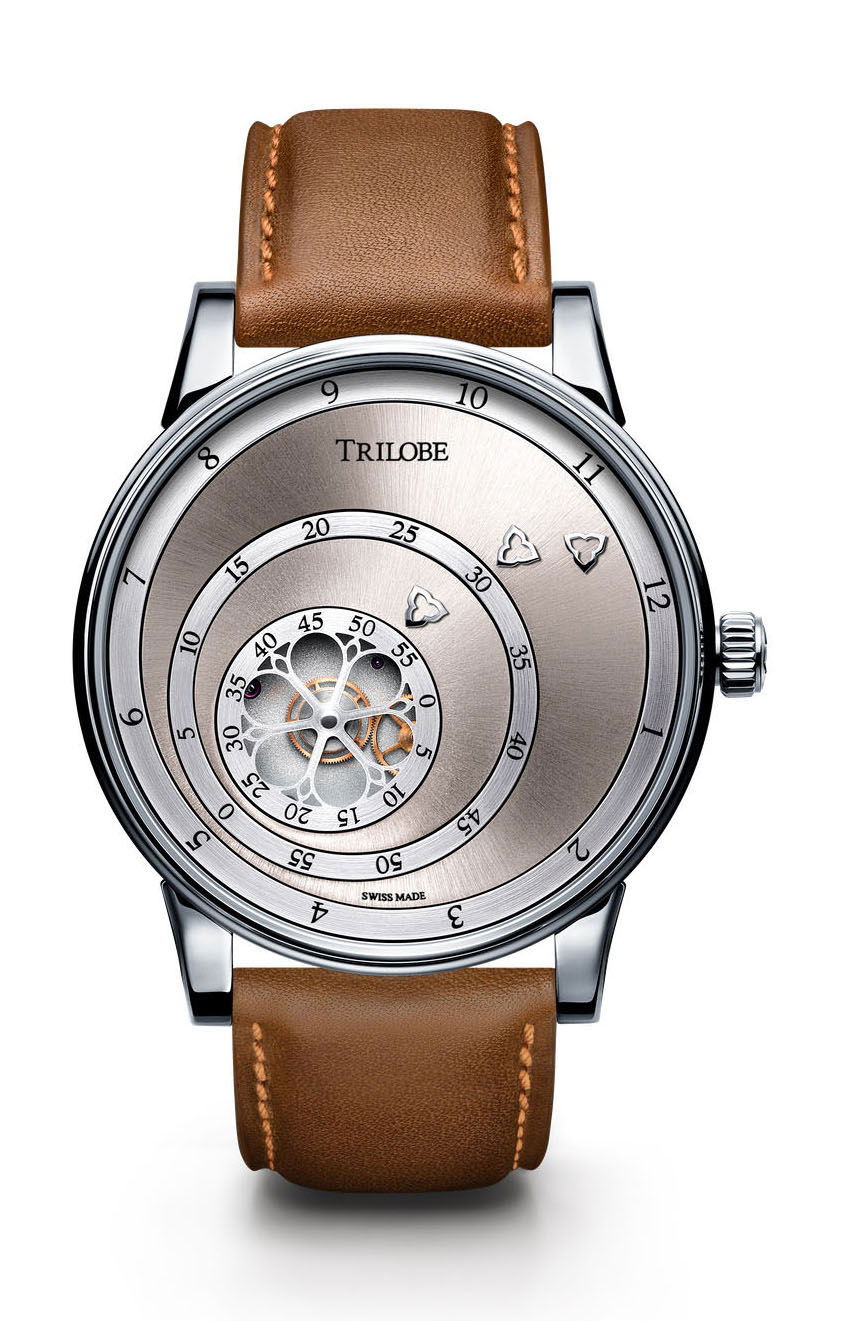 Trilobe Les Matinaux Sunray Silver watch