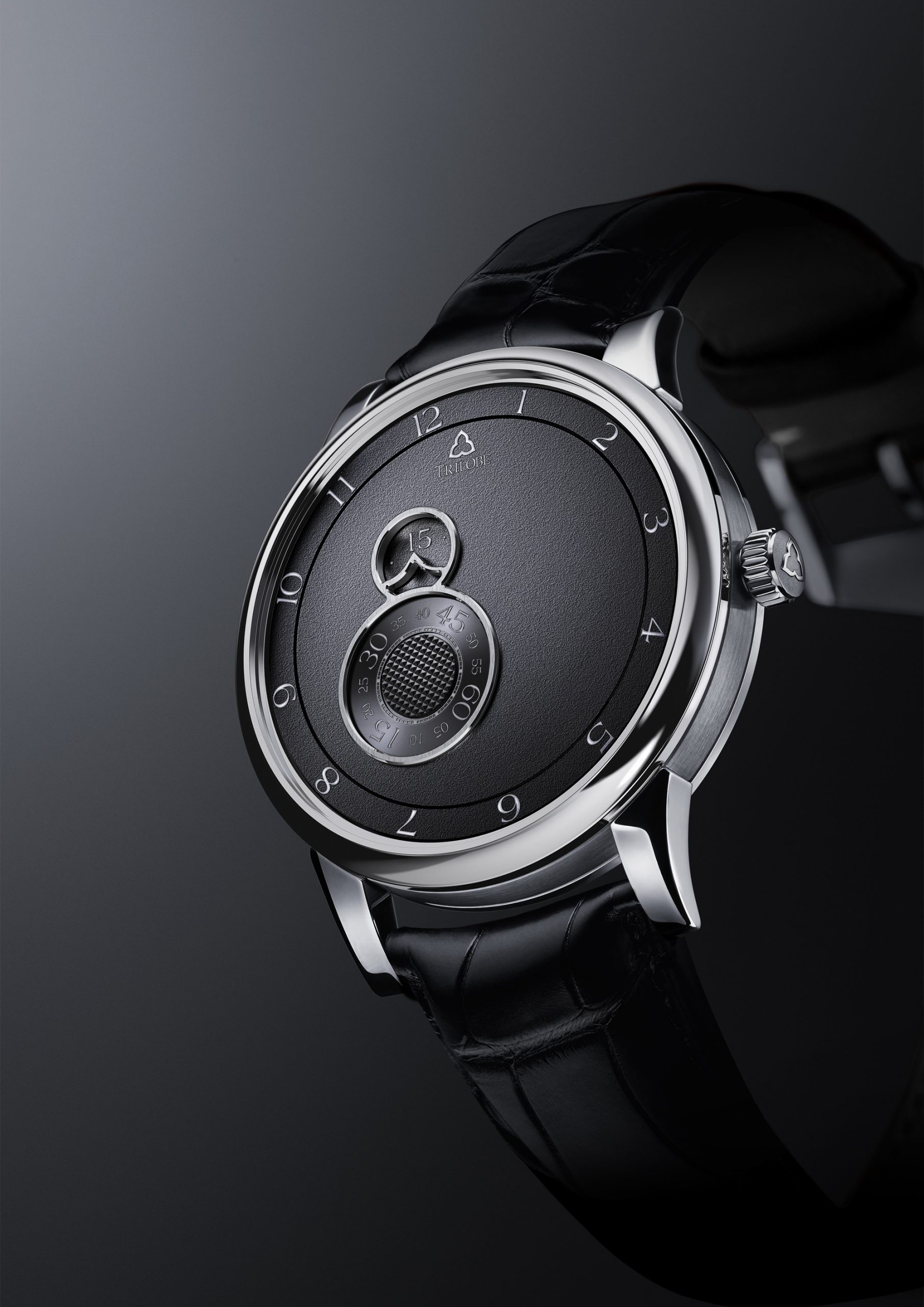 Trilobe Nuit Fantastique Grained Black - View 3