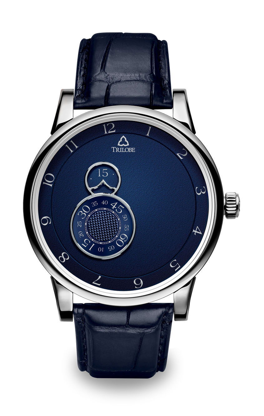 Trilobe Nuit Fantastique Grained Blue watch