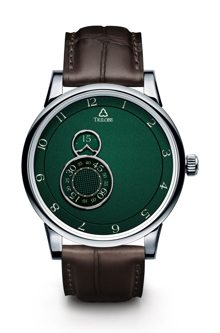 Trilobe Nuit Fantastique Grained Green watch
