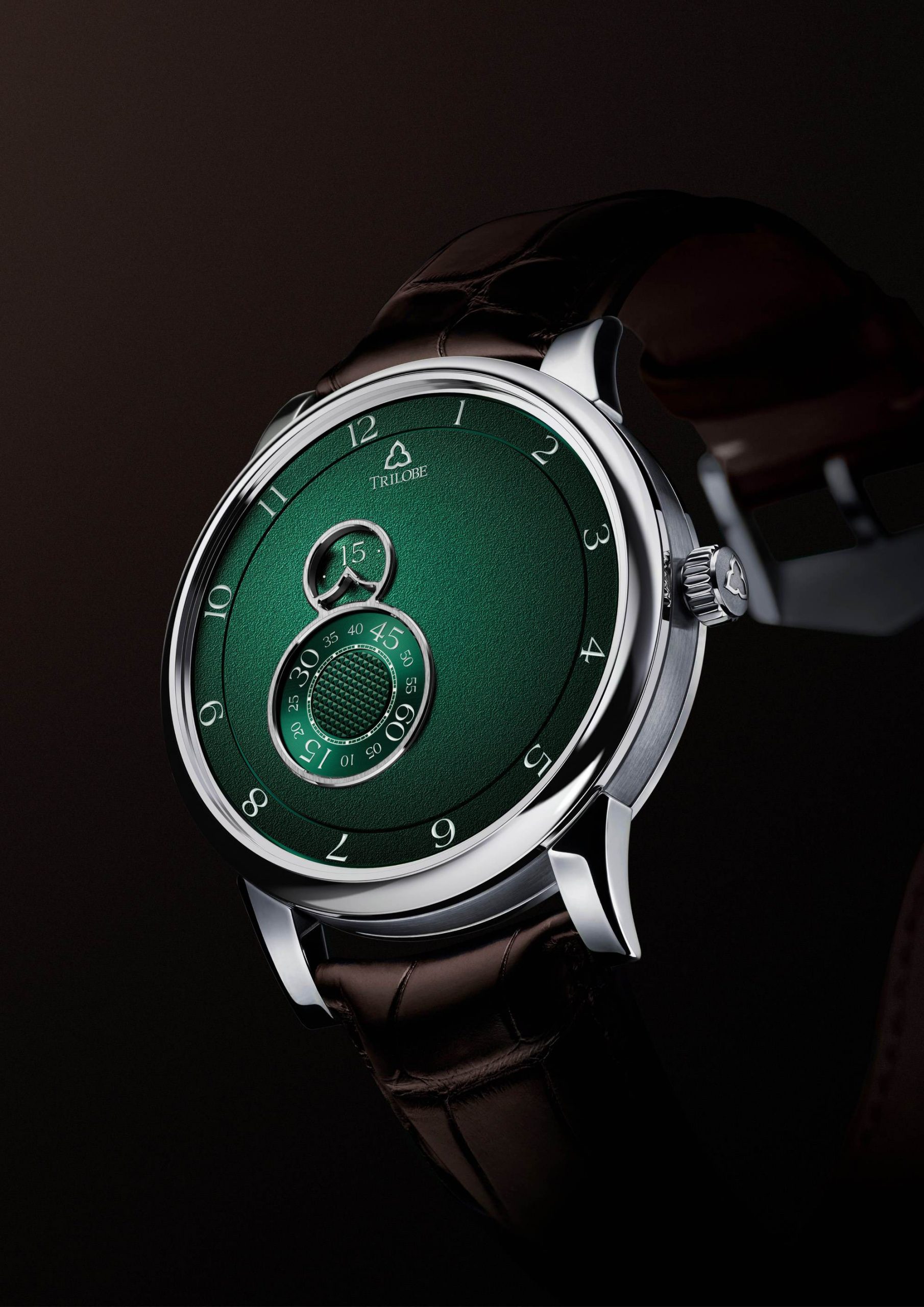 Trilobe Nuit Fantastique Grained Green - View 3