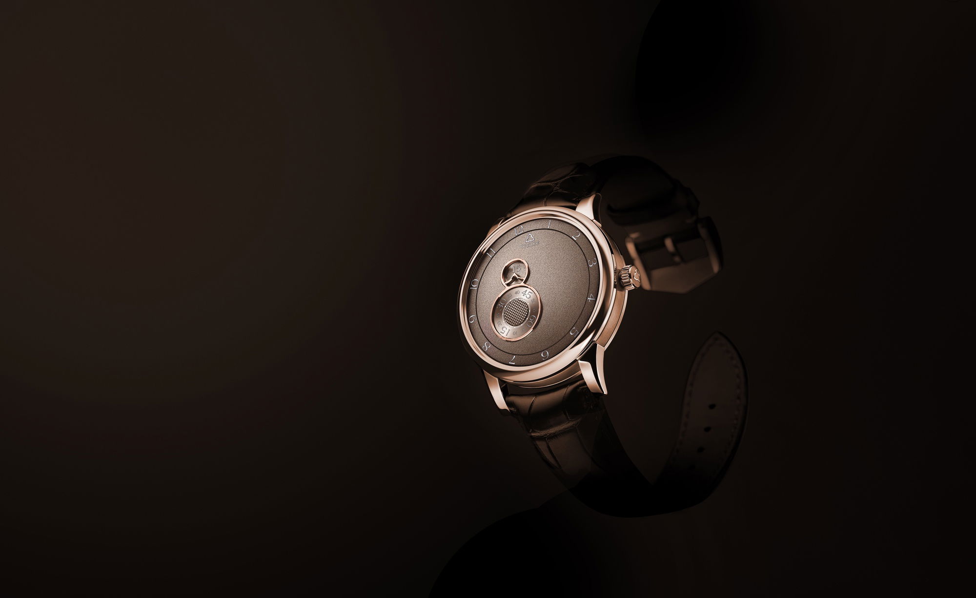 Trilobe Nuit Fantastique Grained Havana Rose Gold - View 2