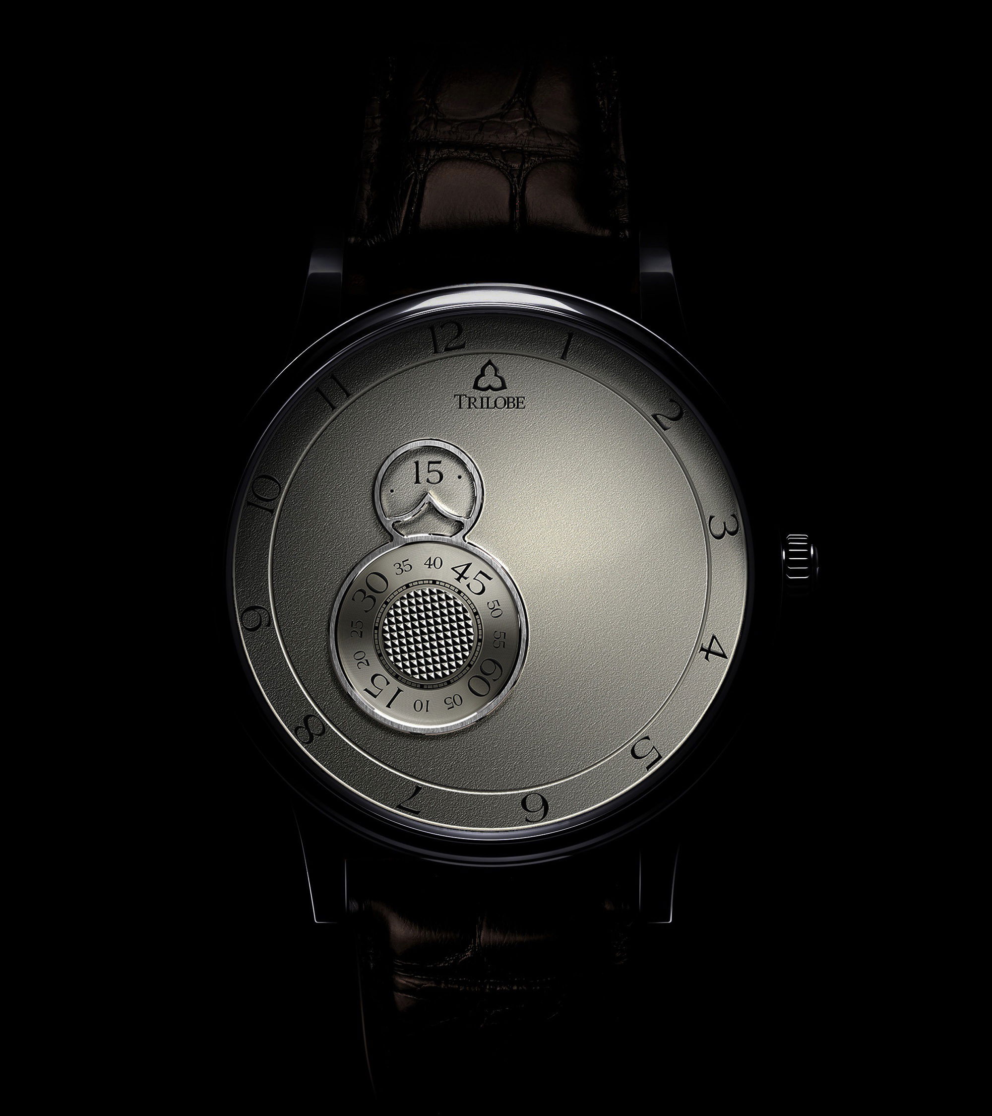 Trilobe Nuit Fantastique Grained Silver - View 3
