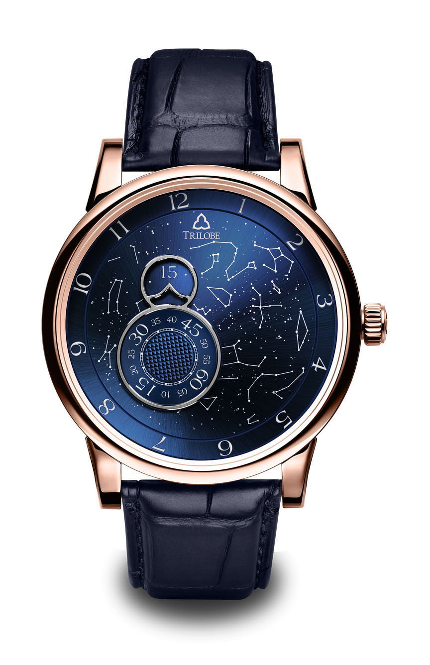Trilobe Nuit Fantastique Secret Rose Gold watch