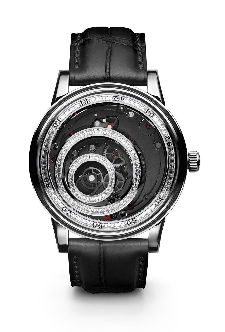 Trilobe Une Folle Journée Diamant Platinum watch