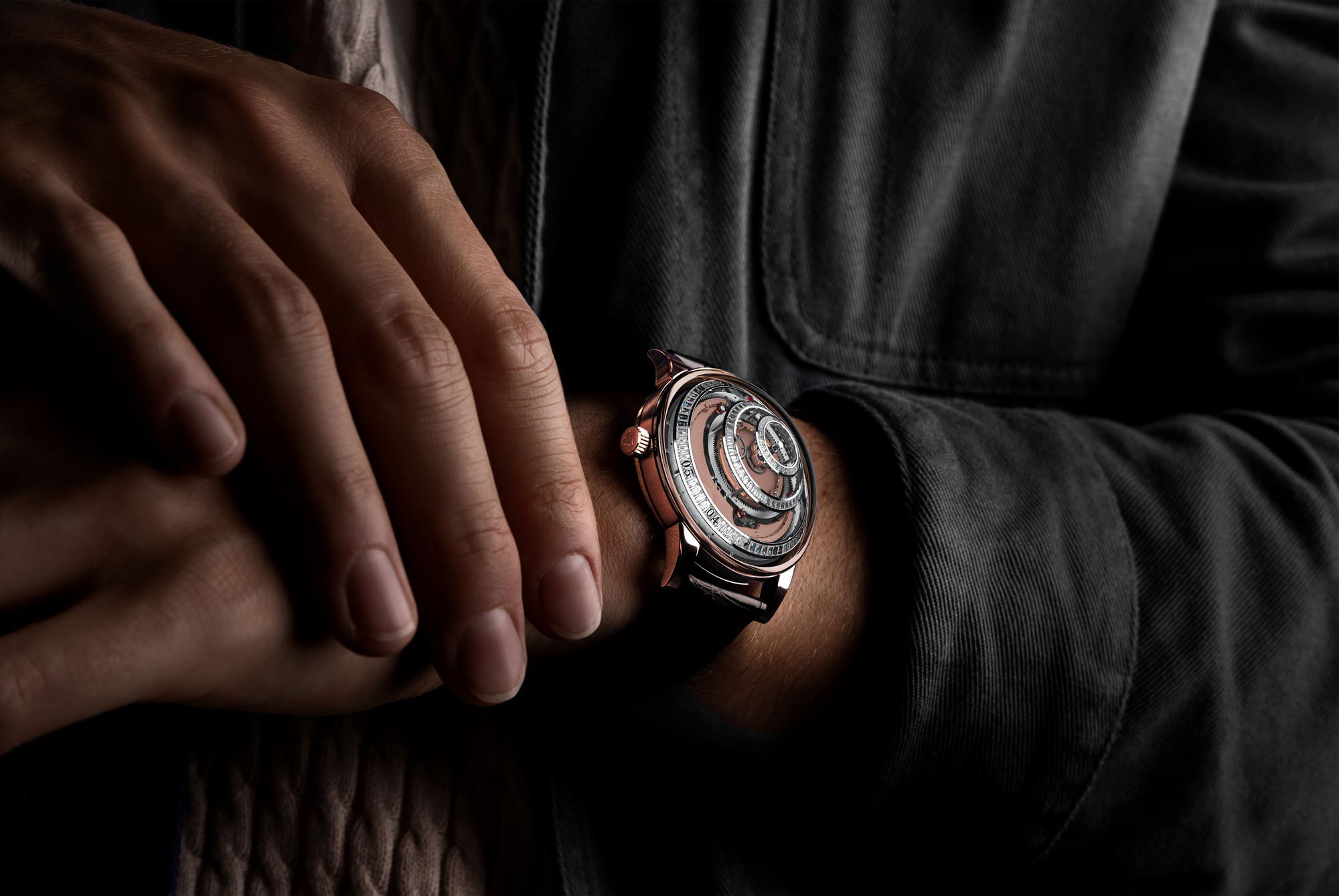 Trilobe Une Folle Journée Diamant Rose Gold - View 2