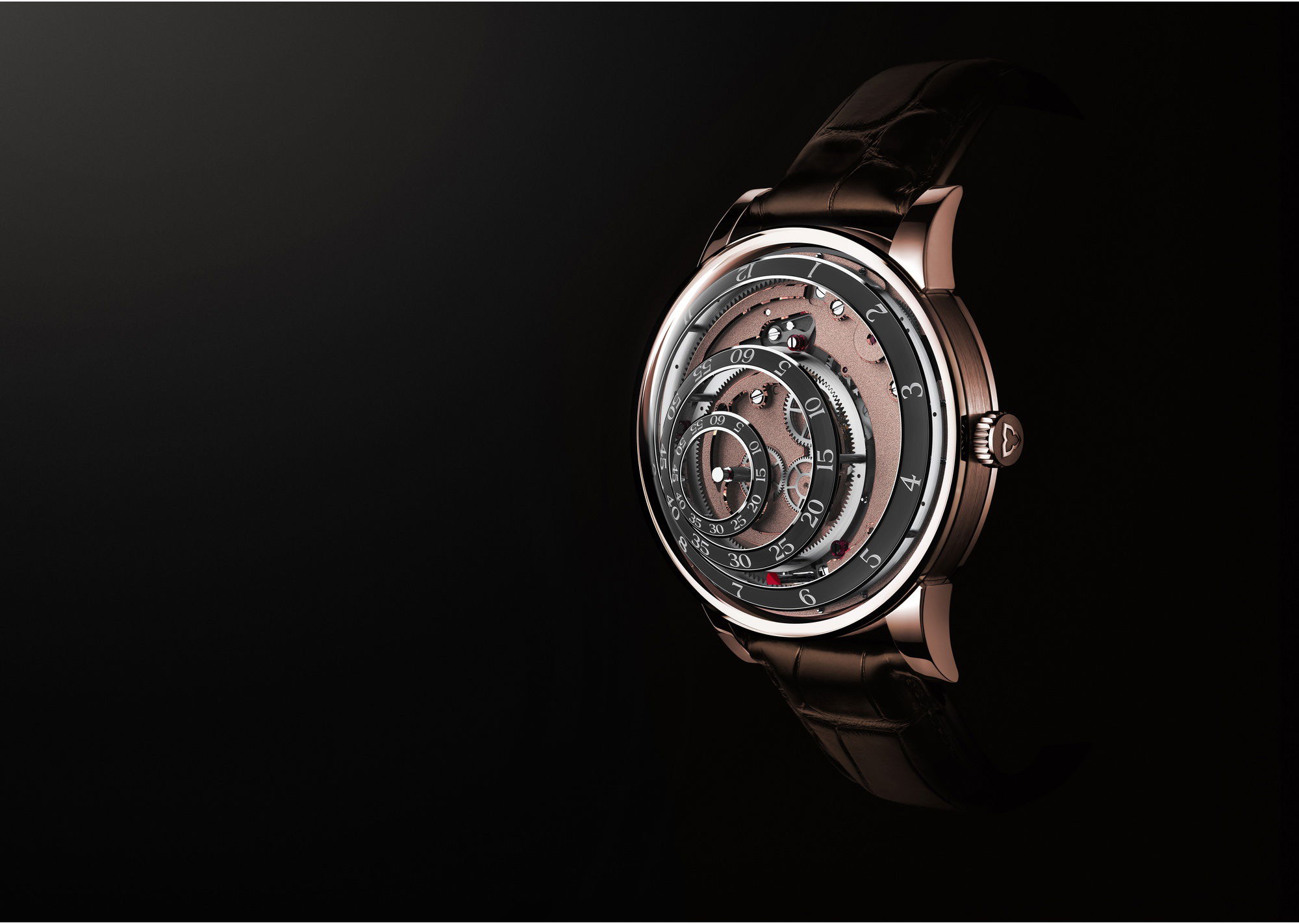 Trilobe Une Folle Journée Dune Rose Gold - View 3