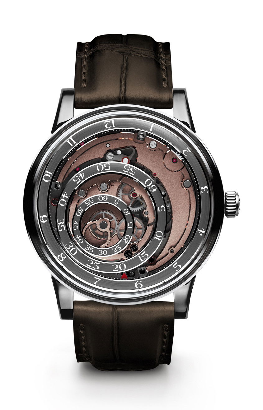 Trilobe Une Folle Journée Dune Titanium watch