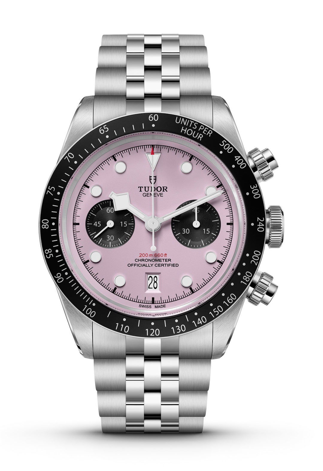 TUDOR Black Bay Chrono Pink watch